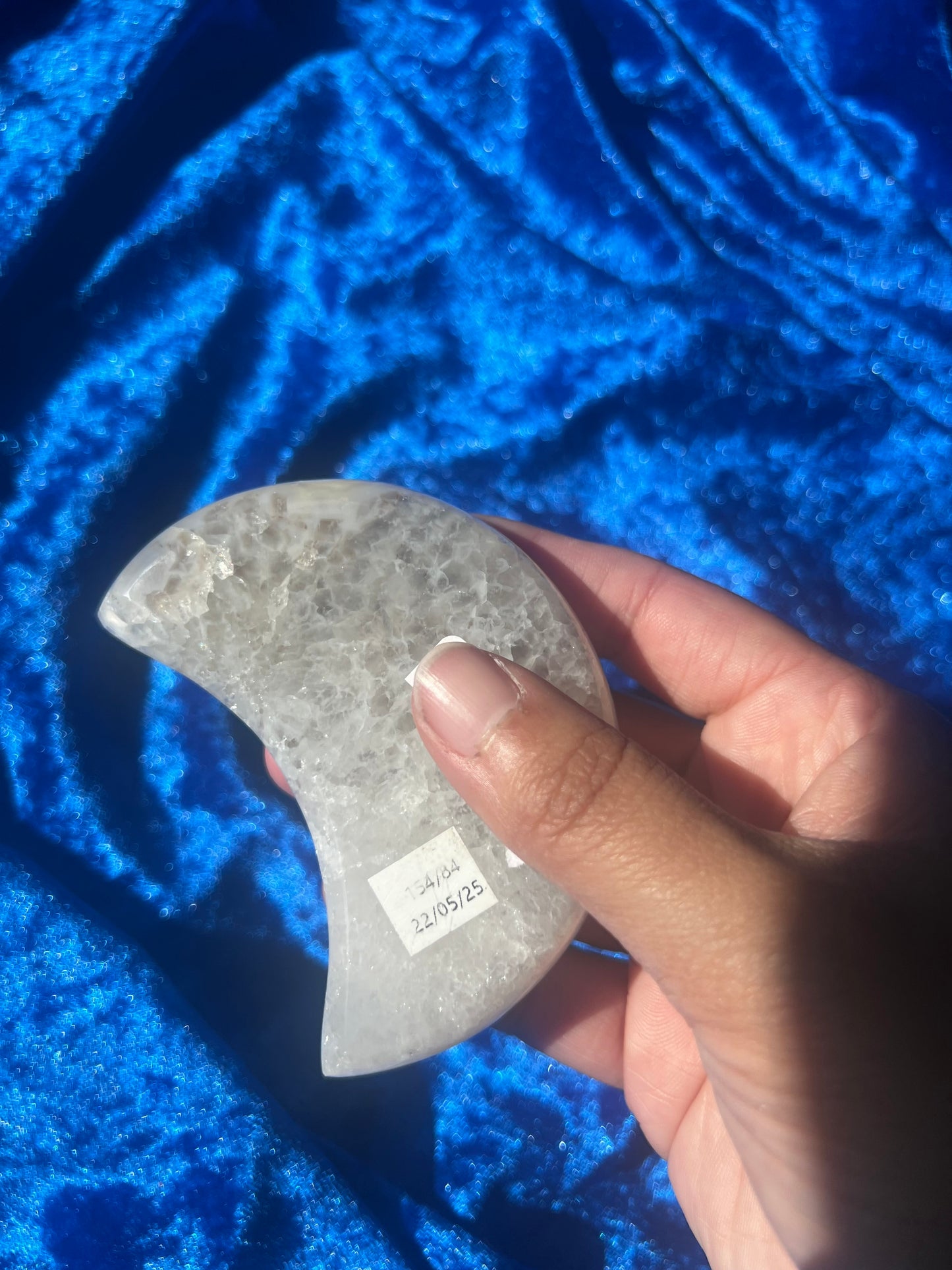 Druzy Agate Moon