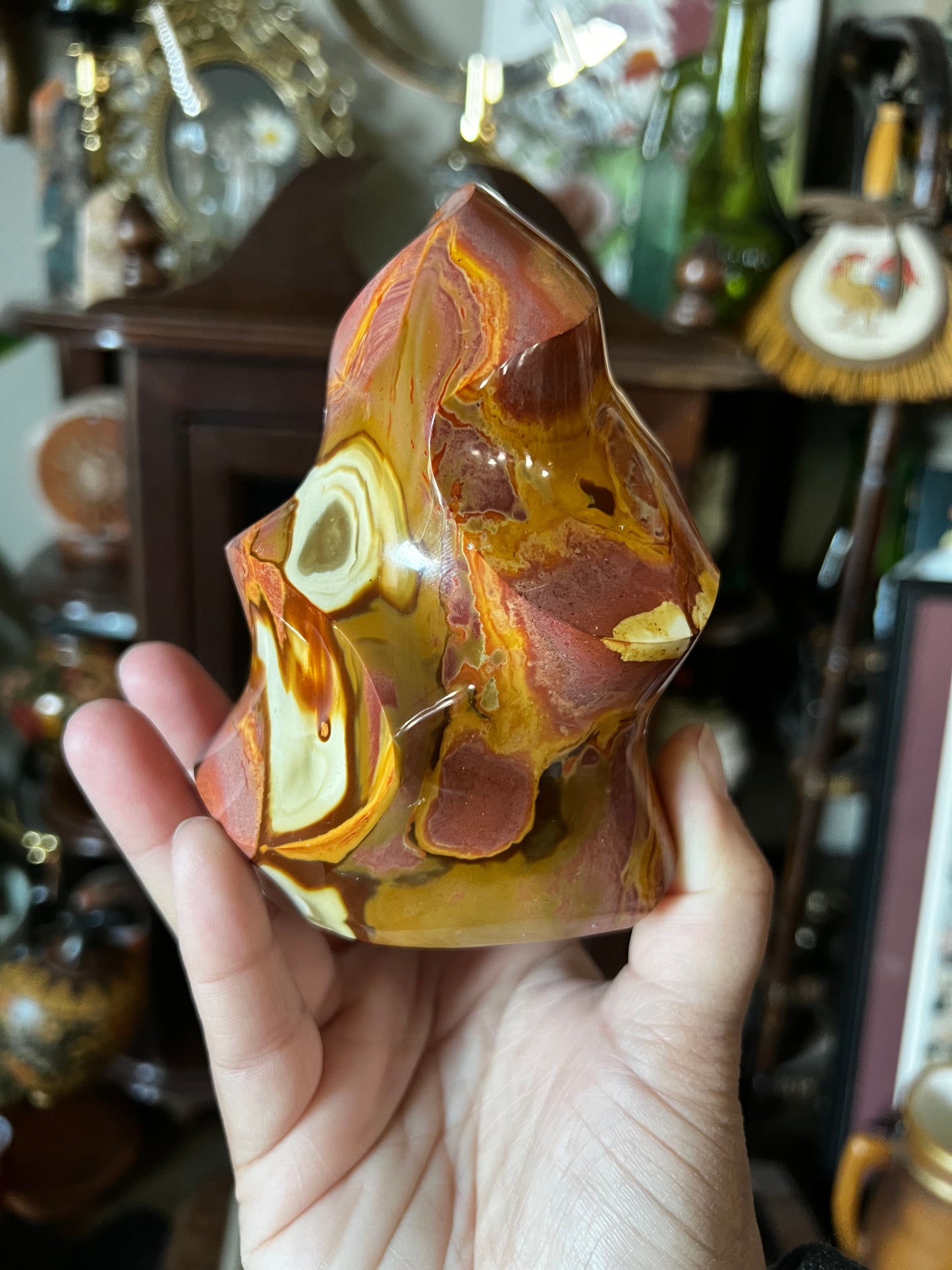 polychrome jasper flame