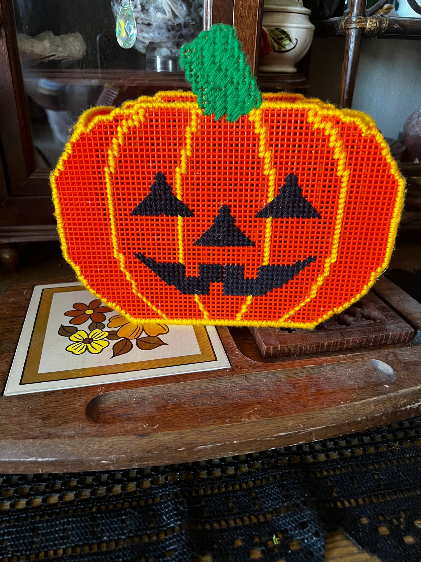 Jack O Lantern basket
