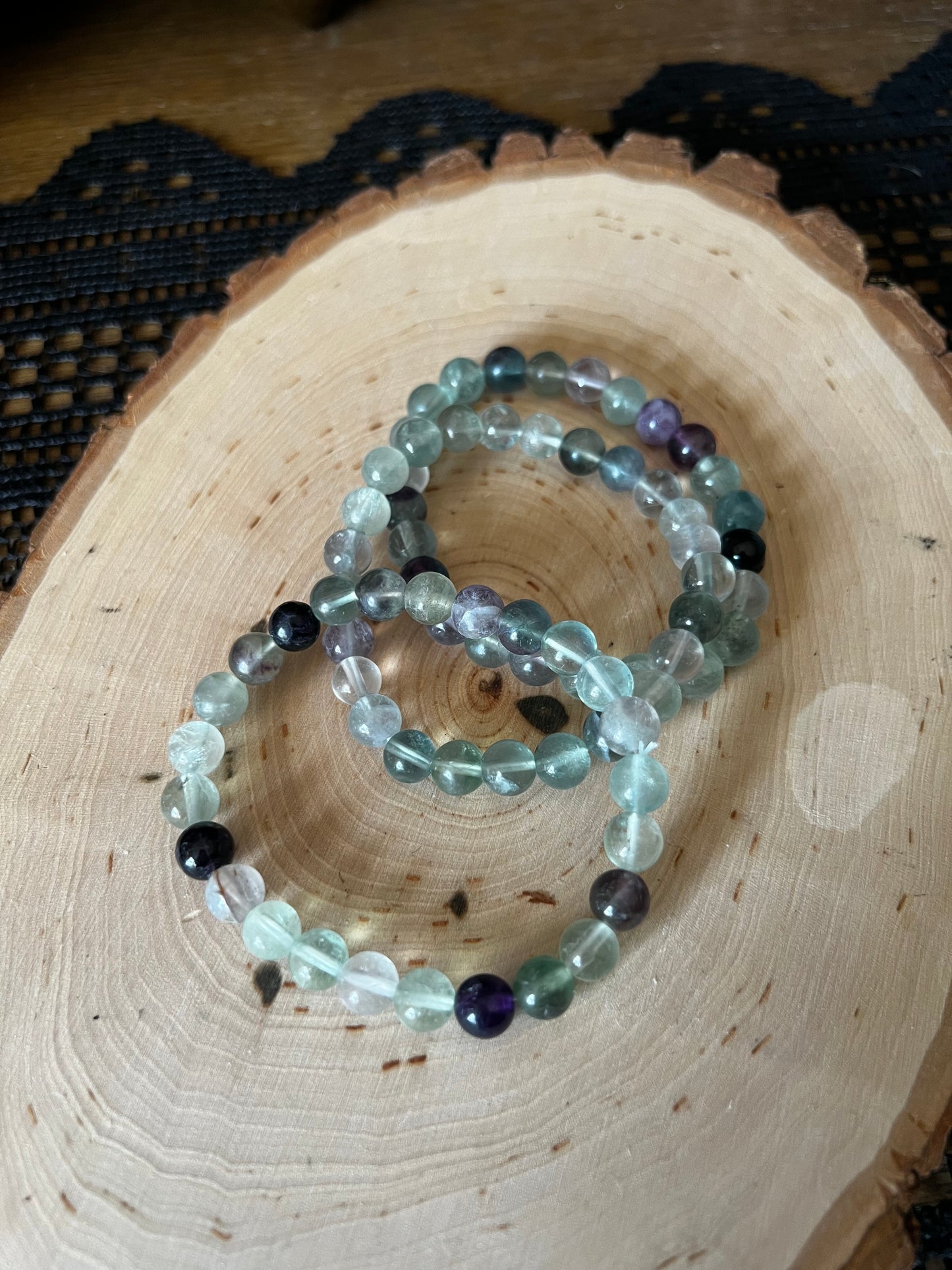 Rainbow Fluorite Bracelets