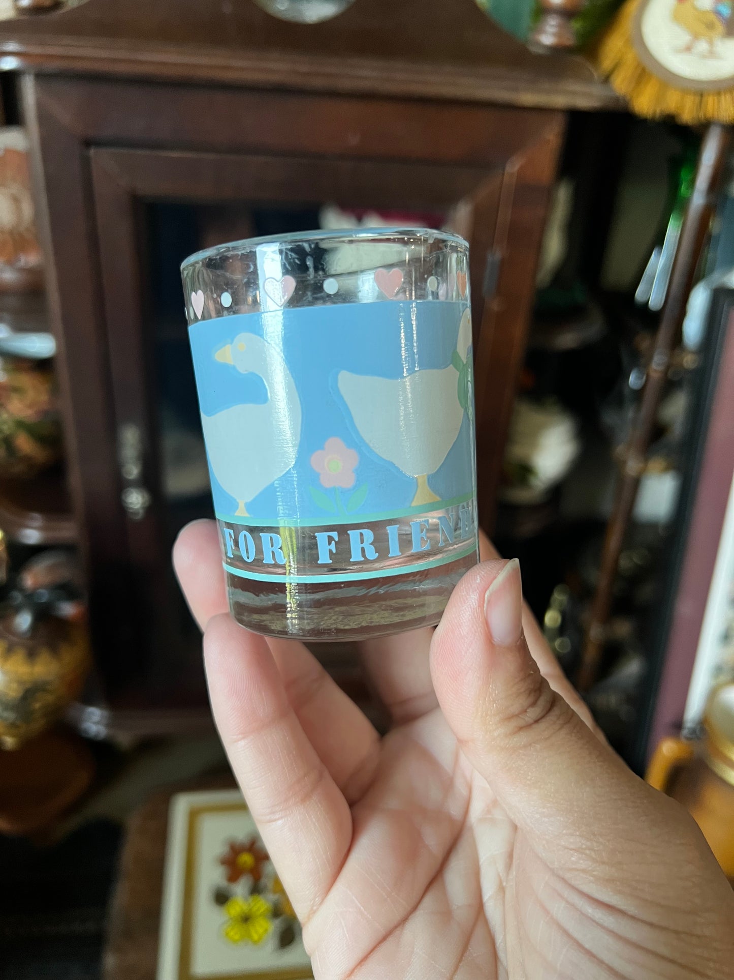goose tea light/ votive holder