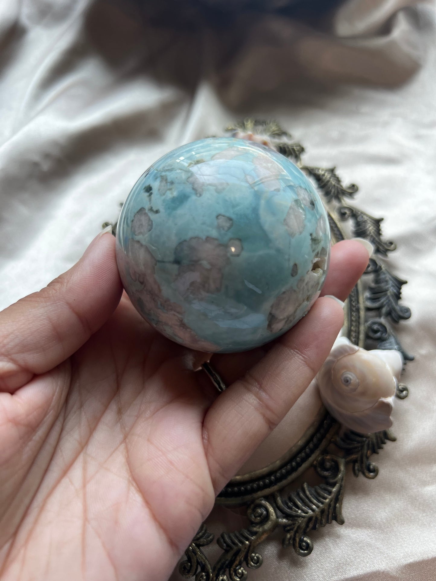 Carribean Calcite Sphere