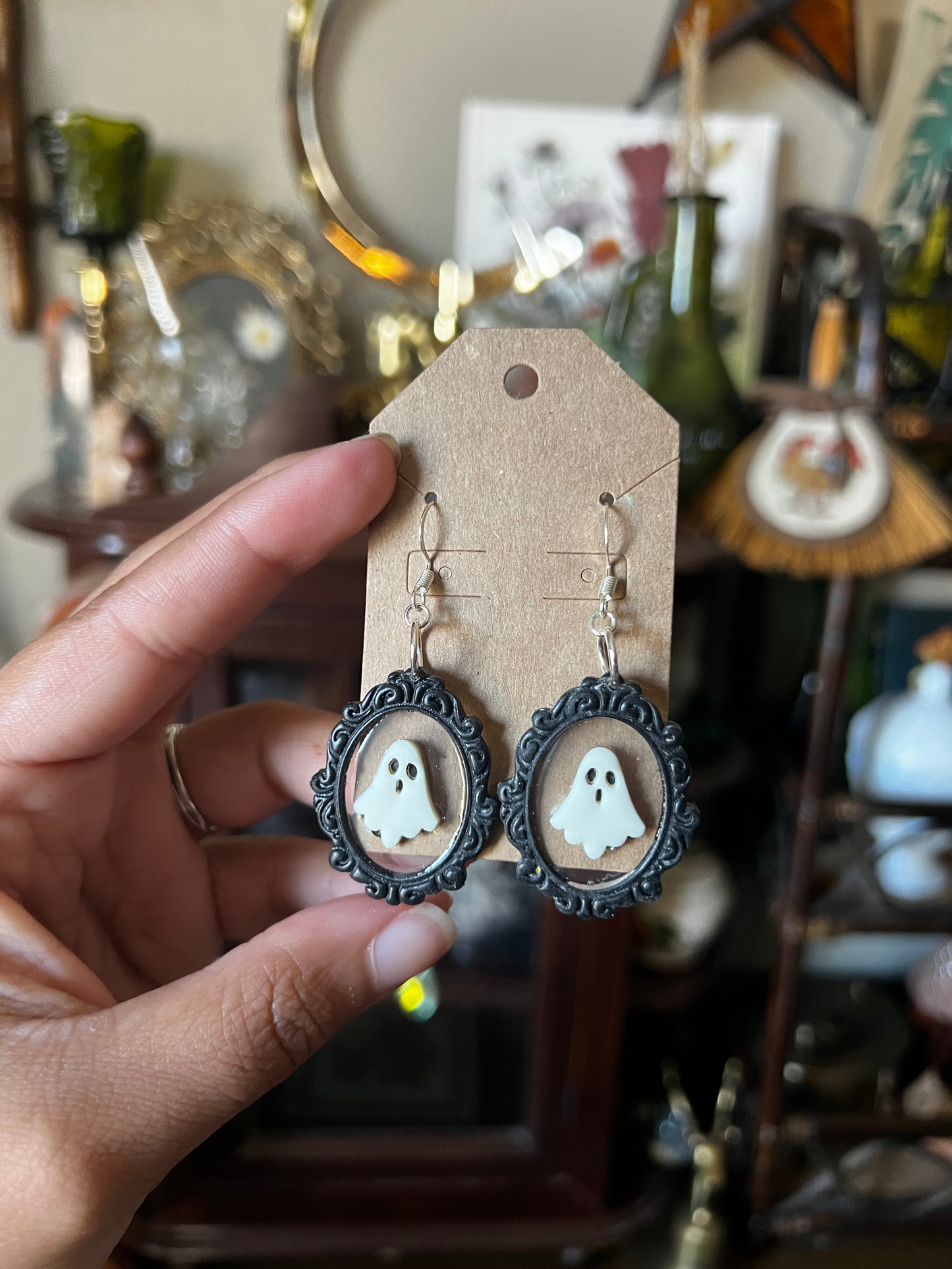 Ghost Frame Earrings