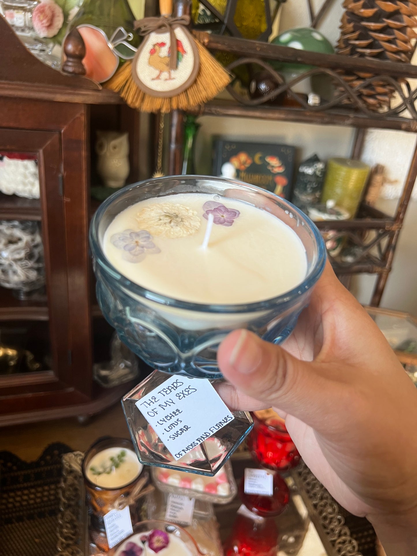 Vintage Vessel Valentine’s Day Candles