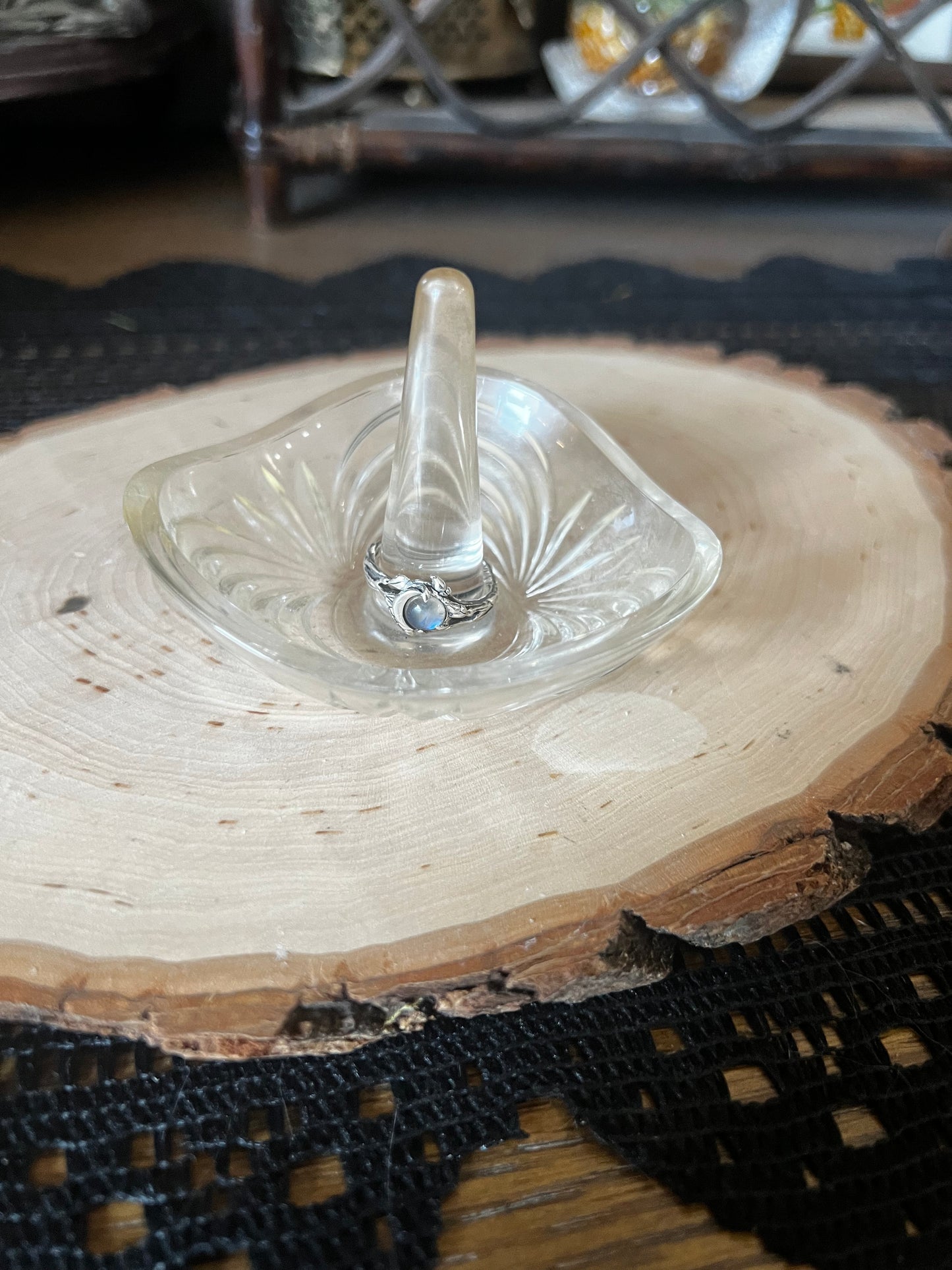 Glass Ring Holder