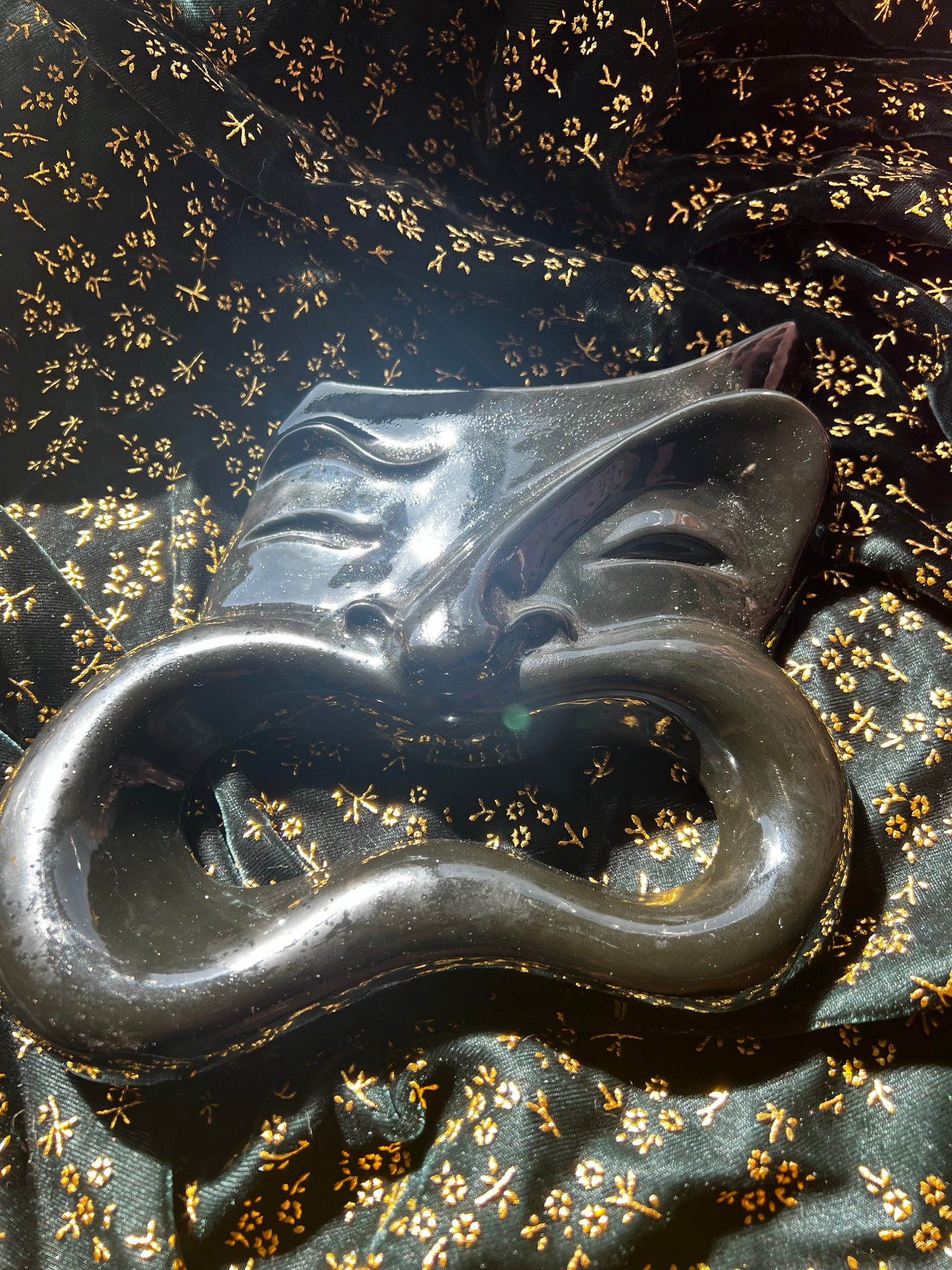 theater mask style hanging