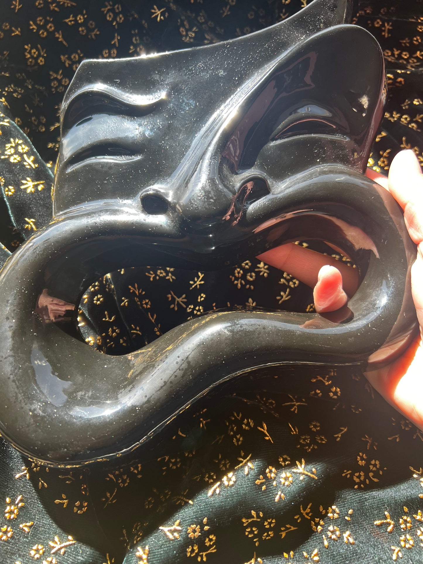 theater mask style hanging