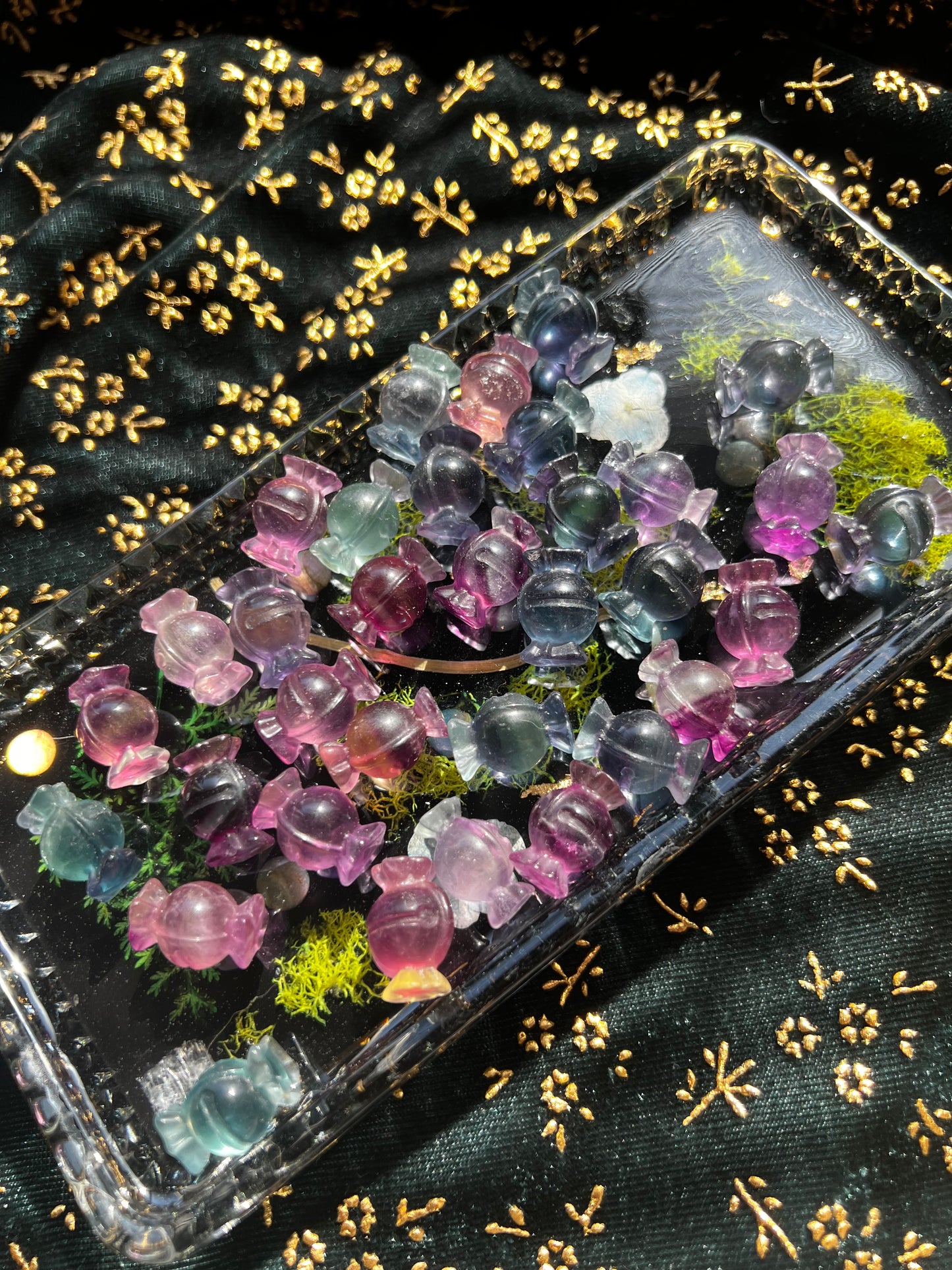mini fluorite candies