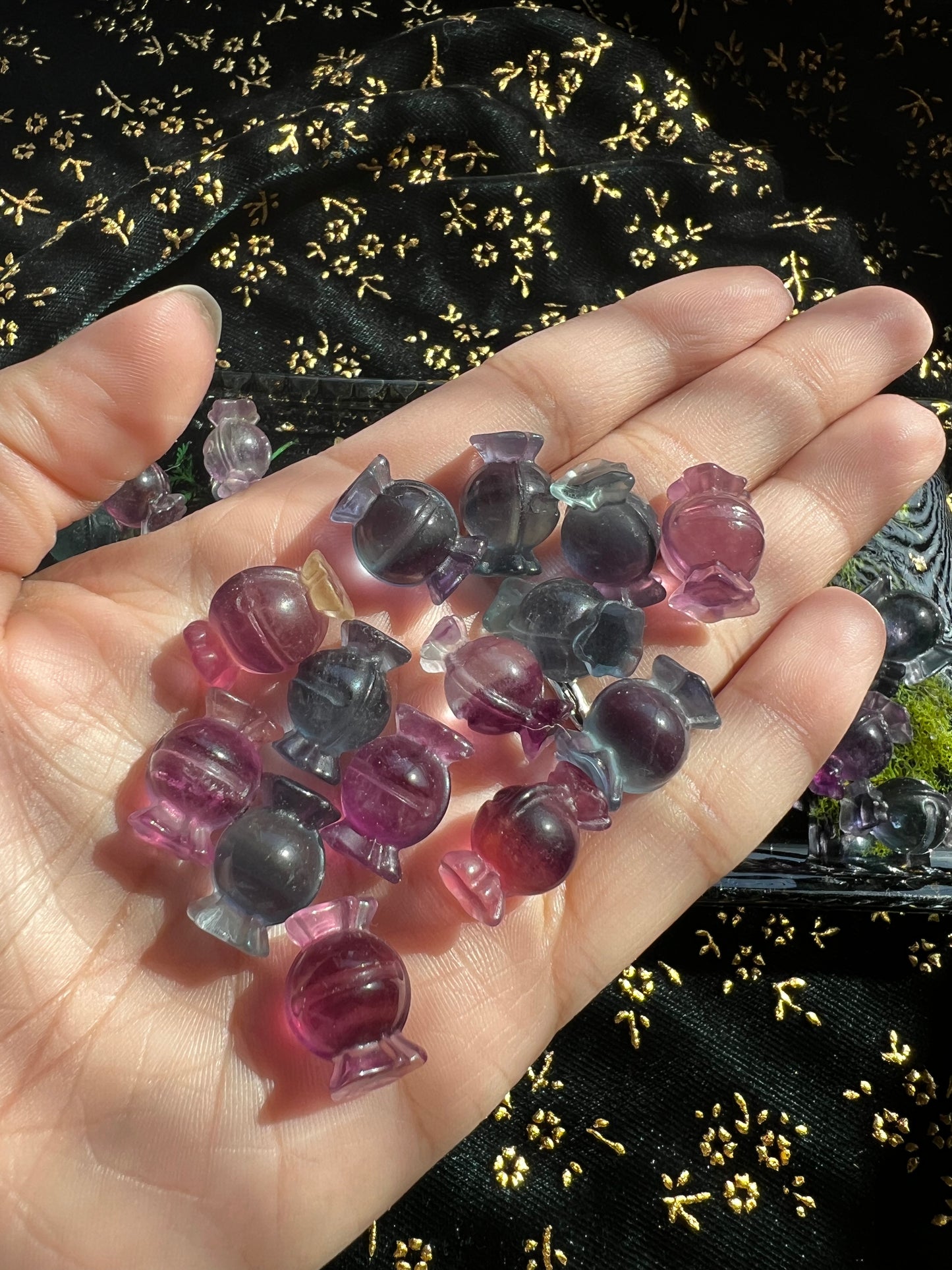 mini fluorite candies
