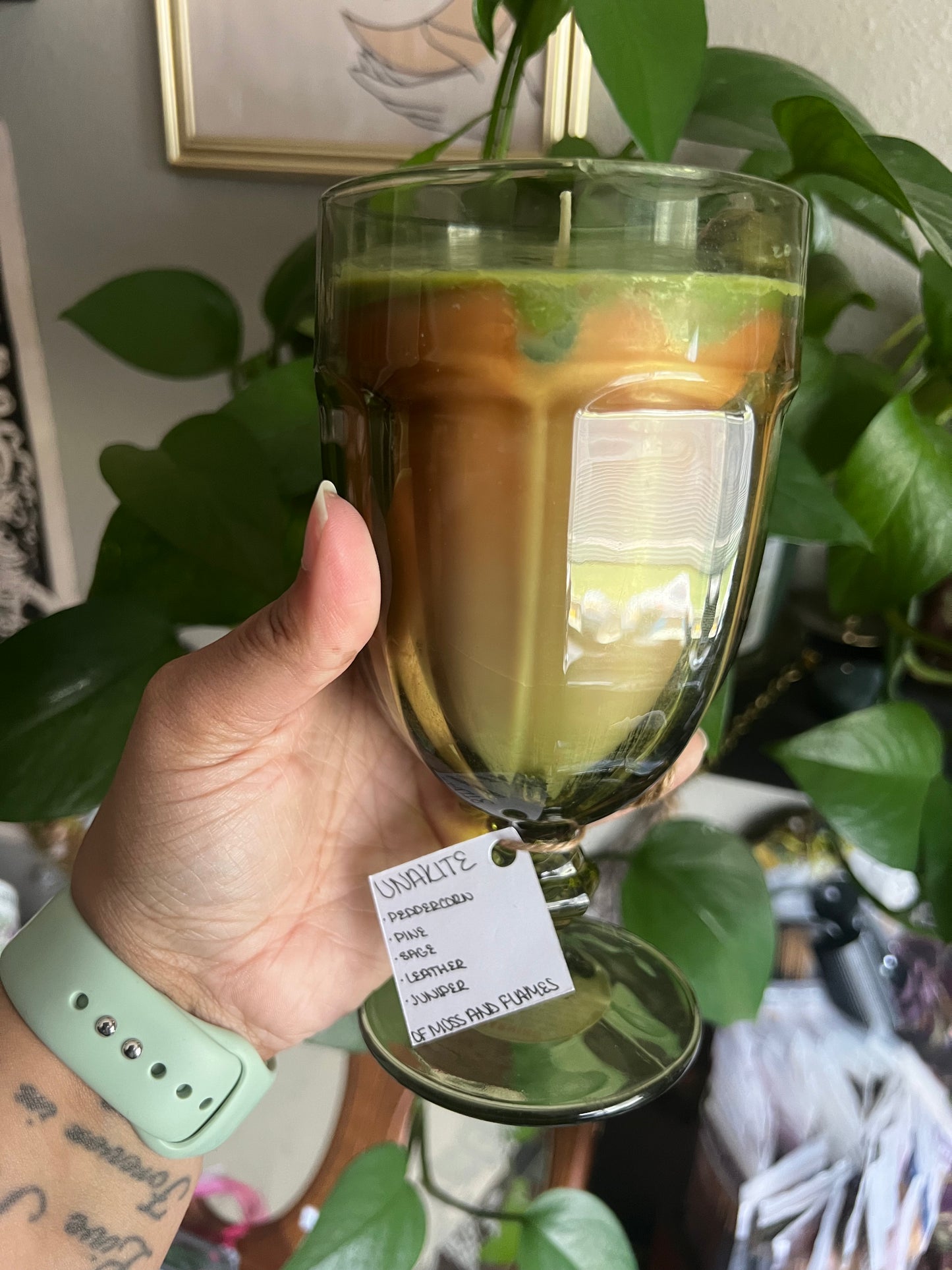 Crystal Inspired Candles