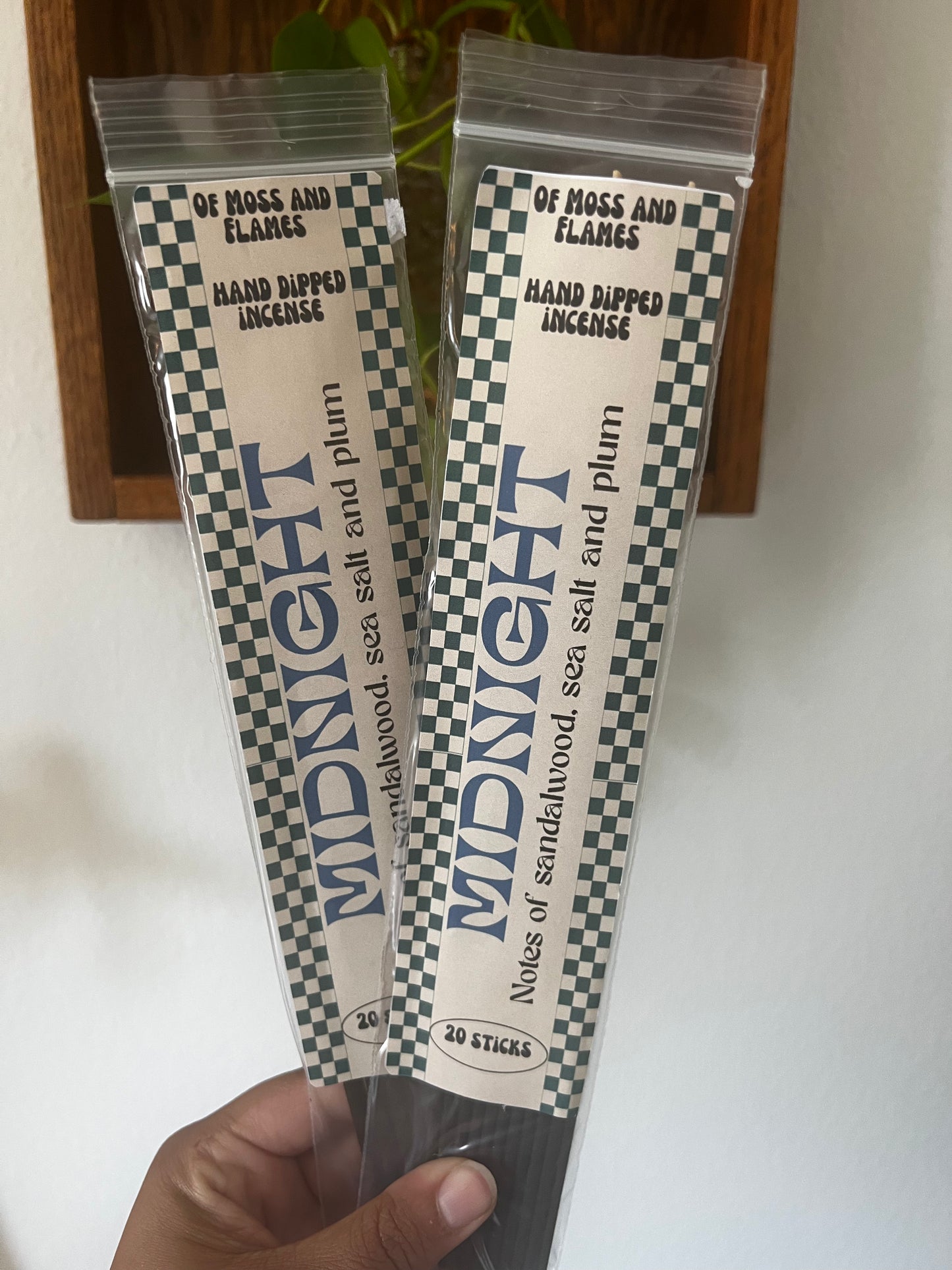 hand-dipped incense