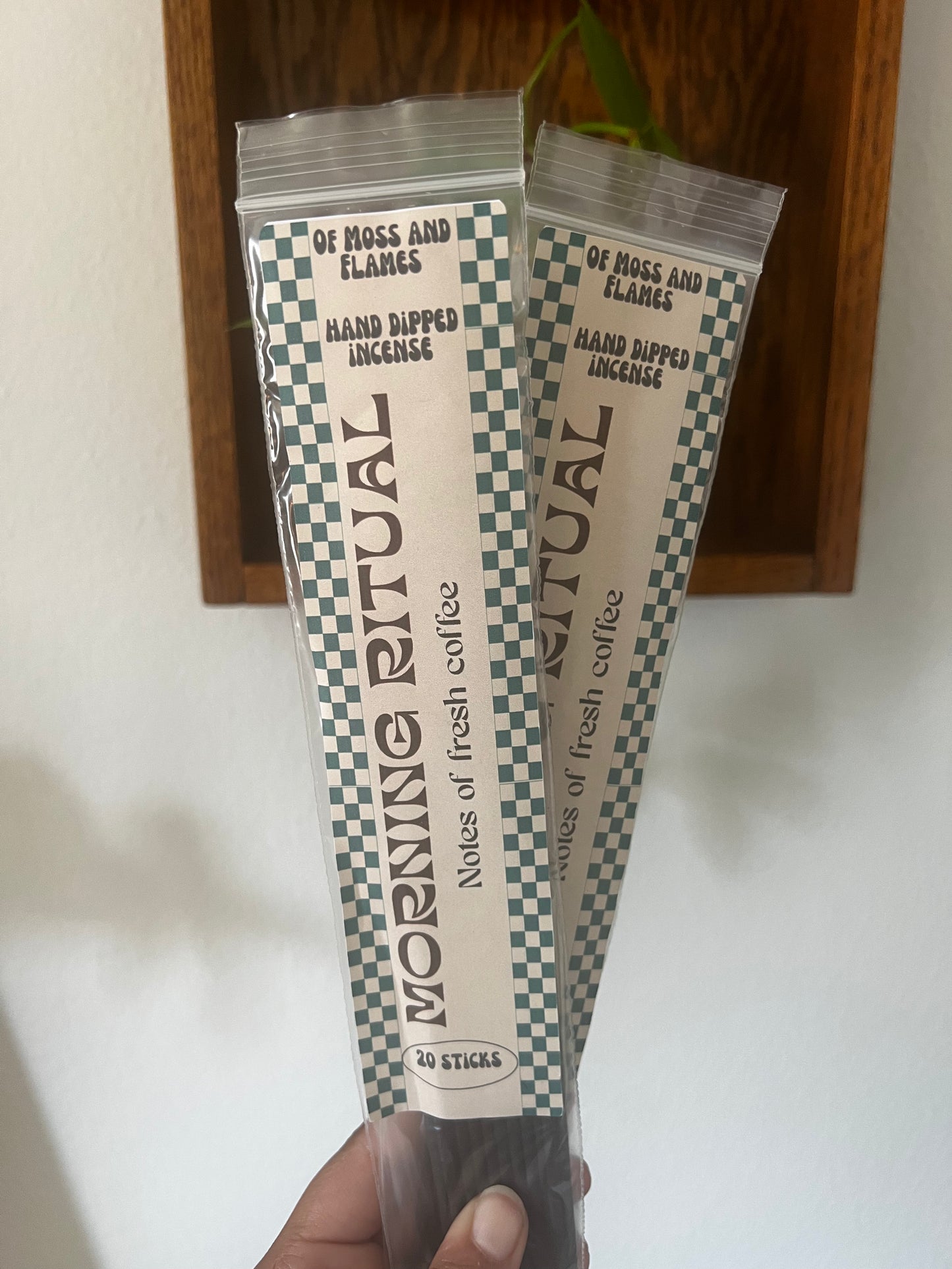 hand-dipped incense