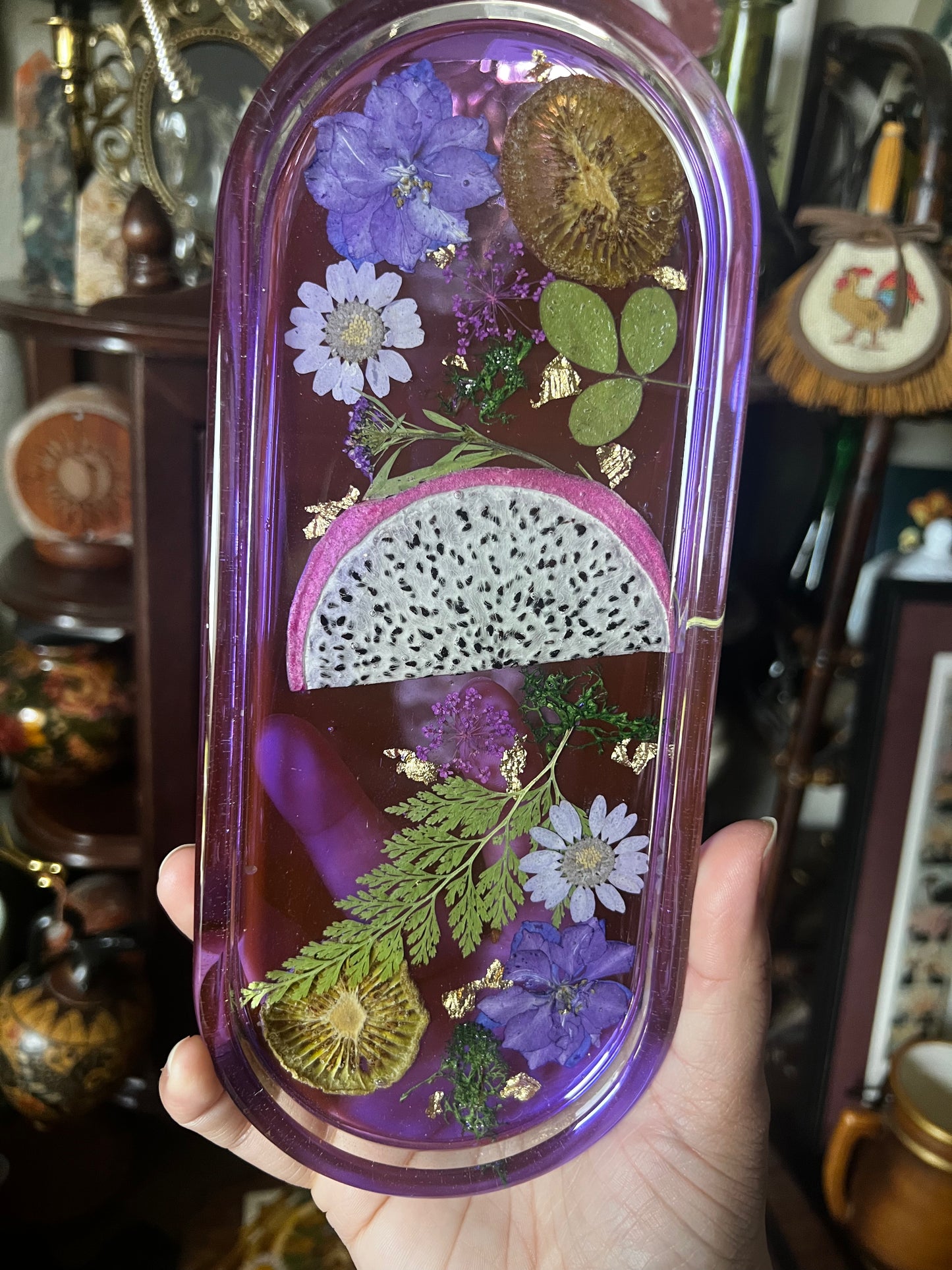 resin fruit trays