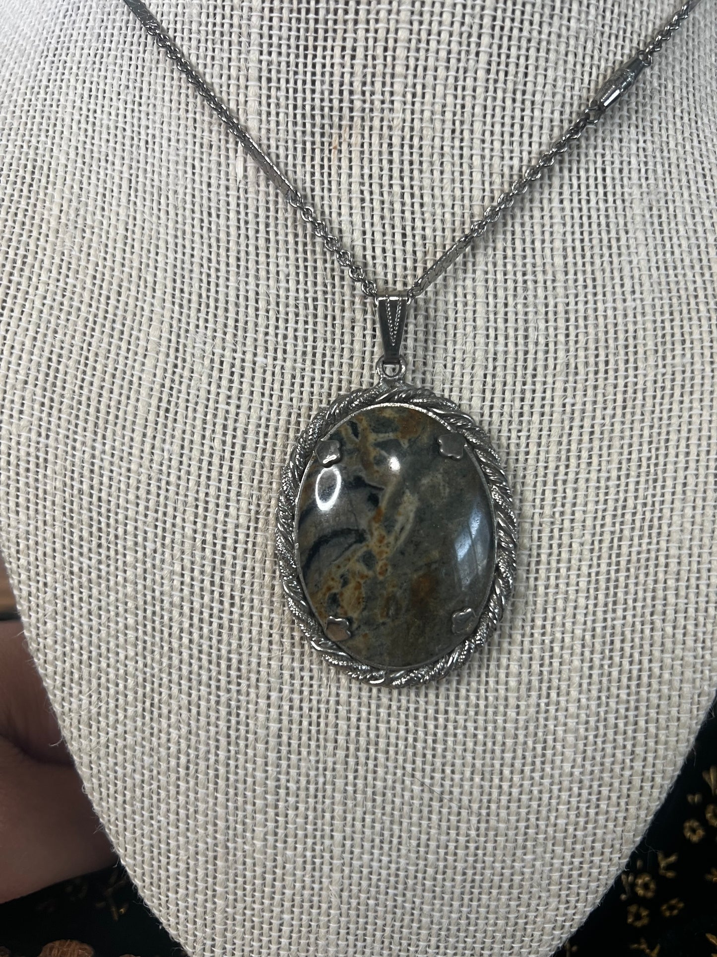 ocean jasper necklace