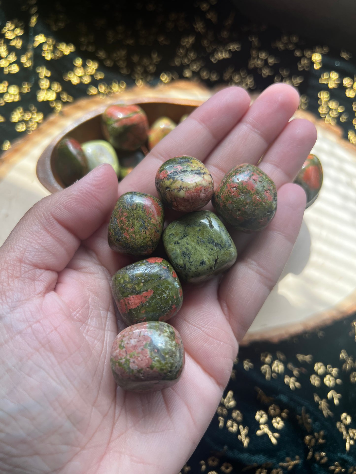 unakite tumbles