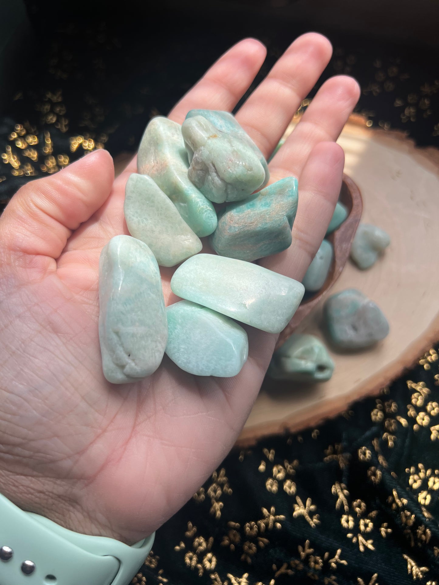 tumbled amazonite