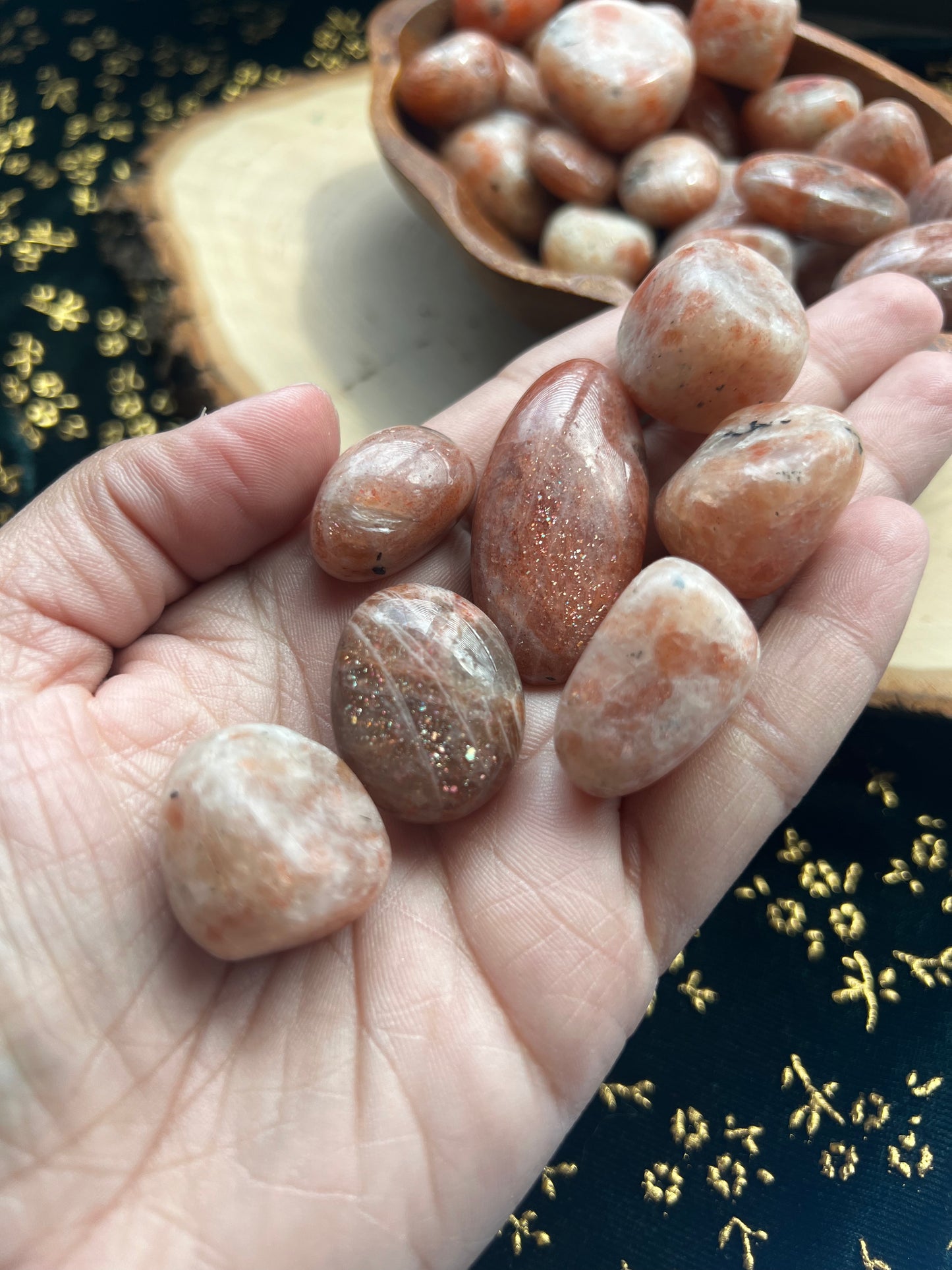sunstone tumbles