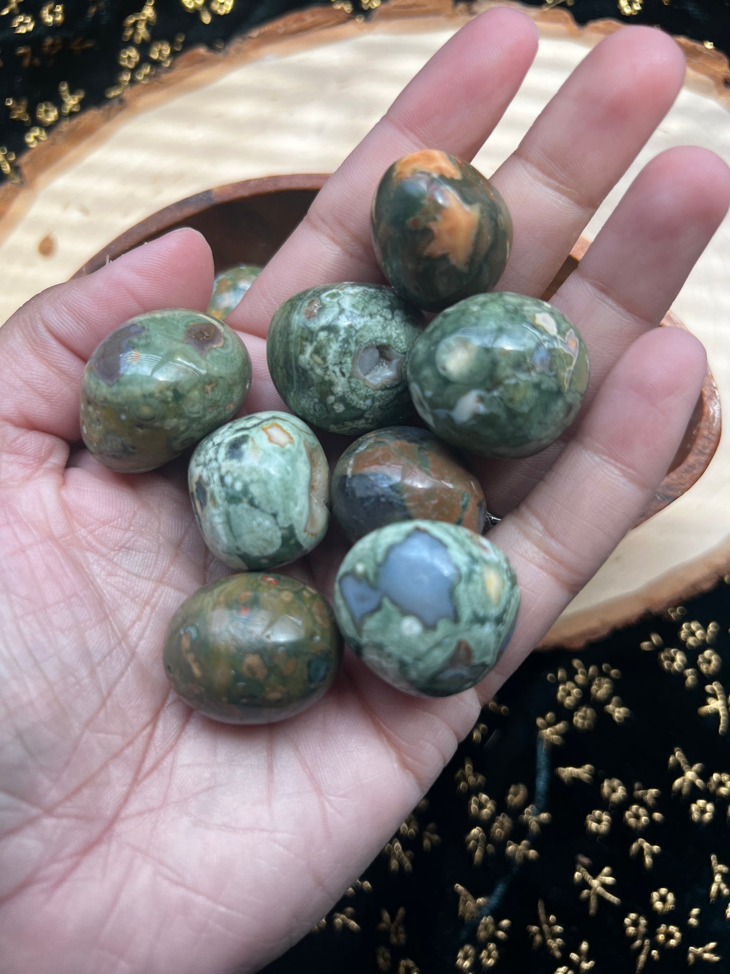 rainforest rhyolite tumbles