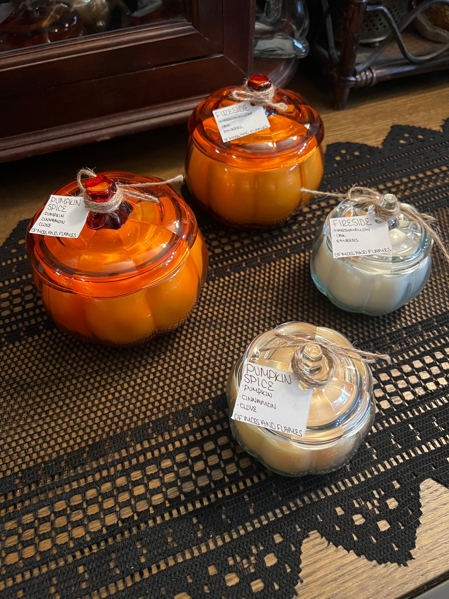 Pumpkin Vessel Candles