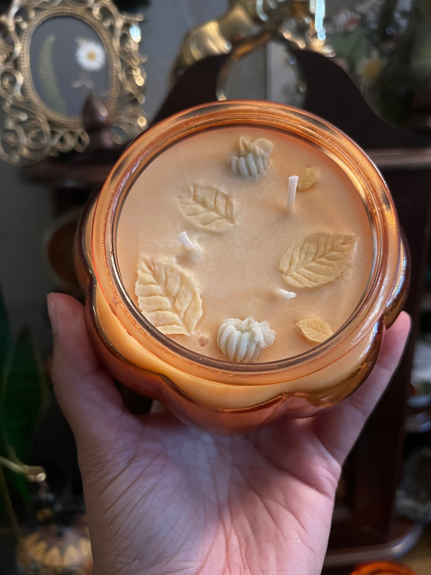 Pumpkin Vessel Candles