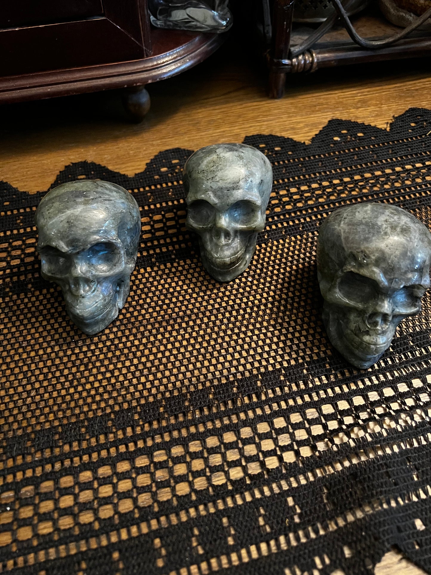 Labradorite Skulls