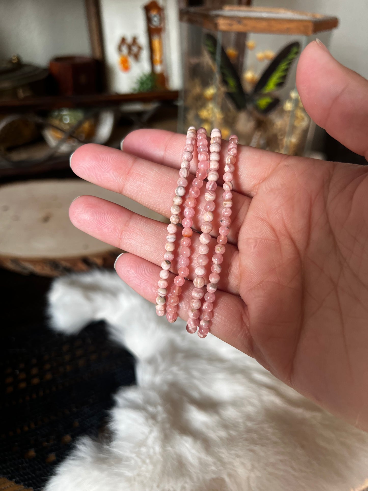 Rhodochrosite Bracelets
