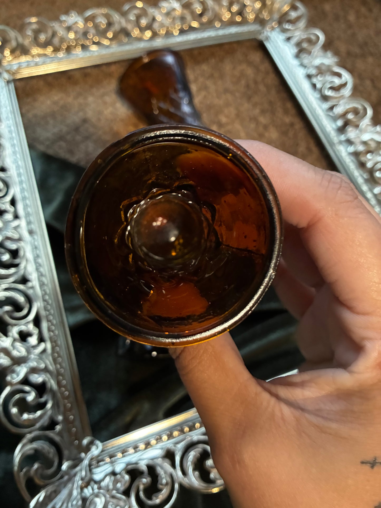 Dark Brown Match Holders