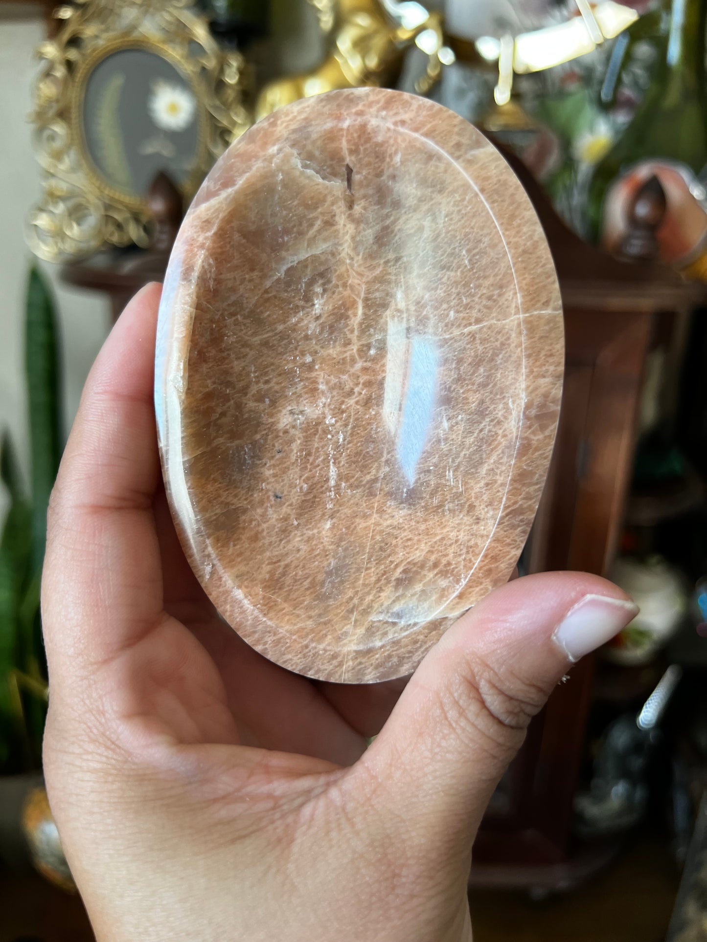 Peach Moonstone Bowls