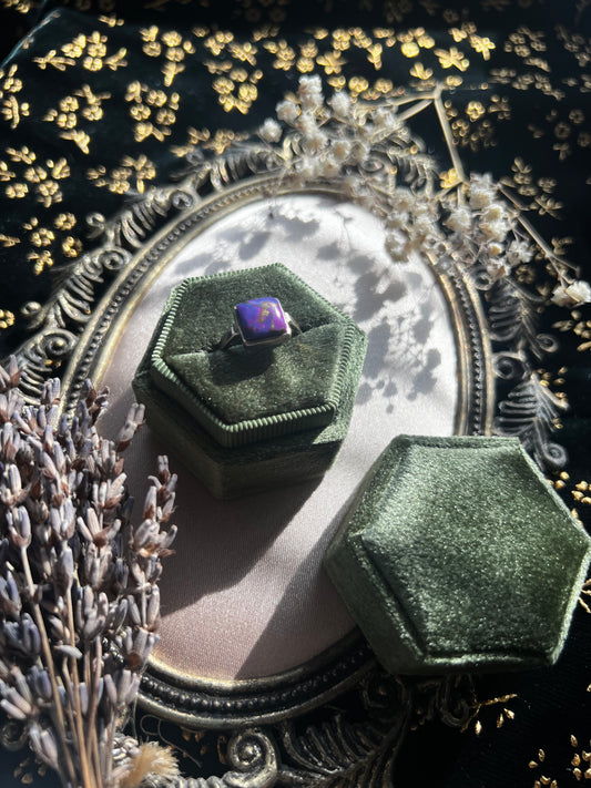 Purple Copper Mojave Ring