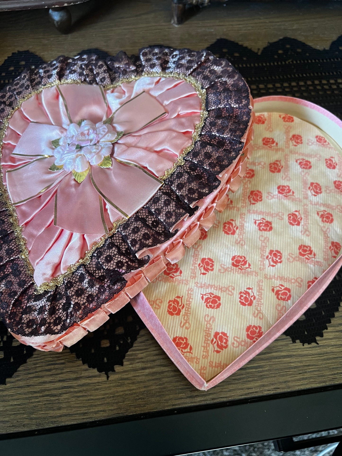 Vintage Valentine’s Day Chocolate Box