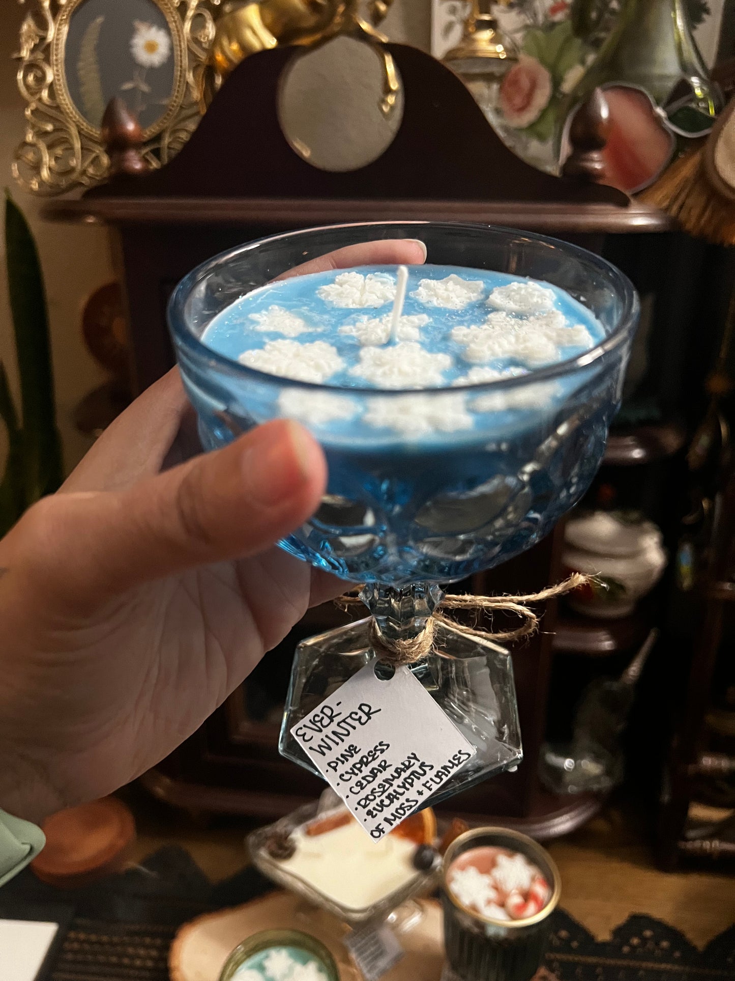 Vintage Vessel Winter Candles