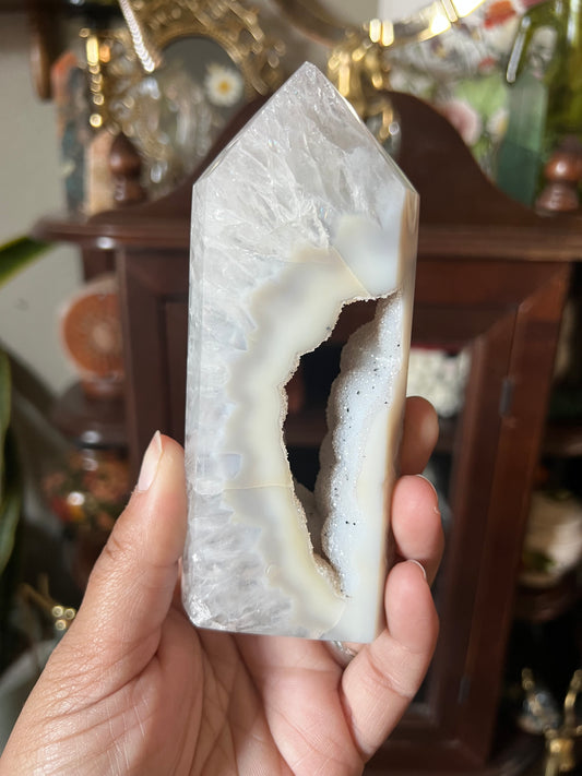 Druzy Agate Towers
