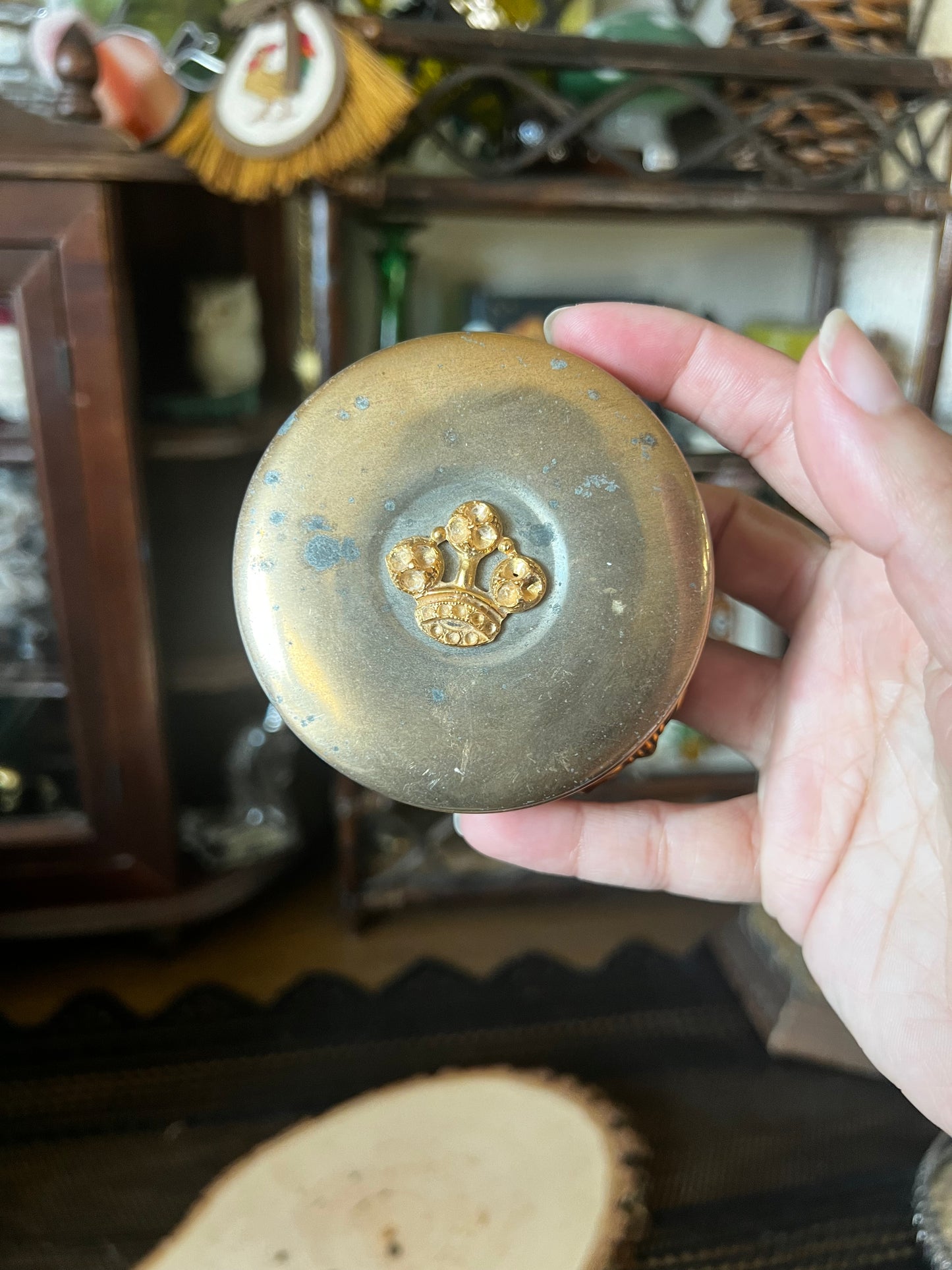 Vintage Metal Container