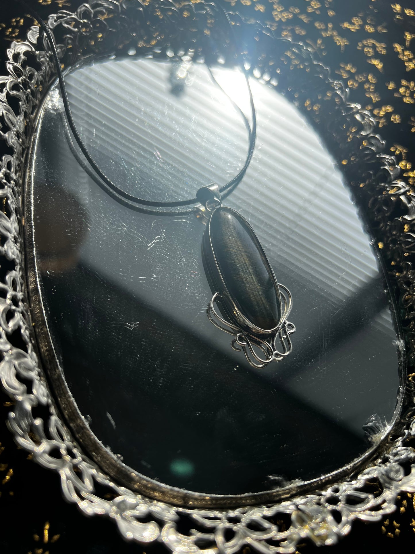 Blue Tiger’s Eye Necklace