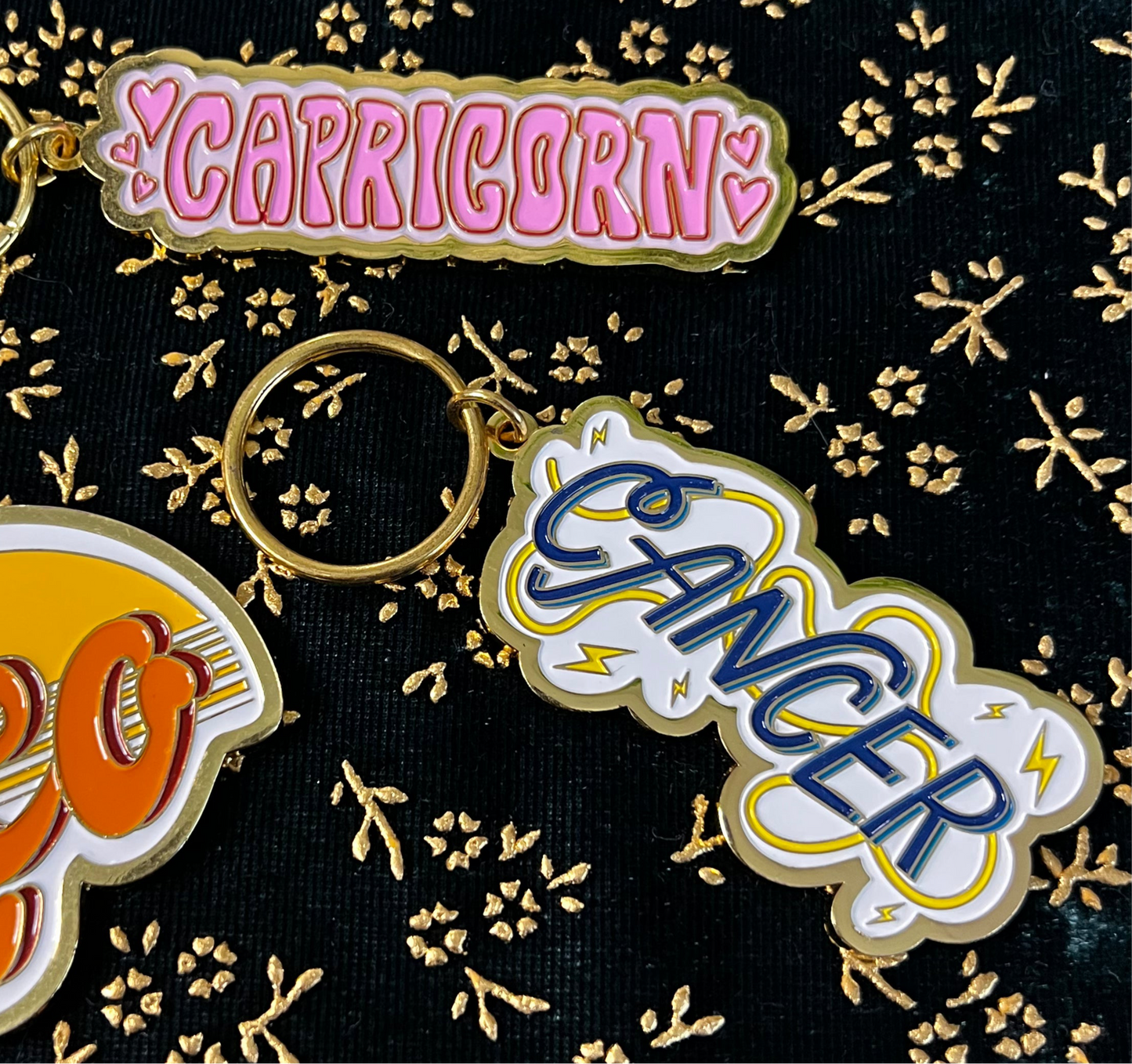 zodiac keychains