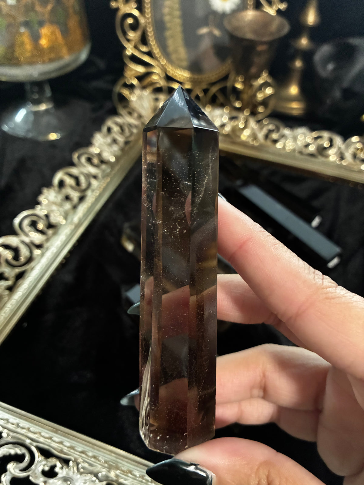 Smoky Quartz Tower