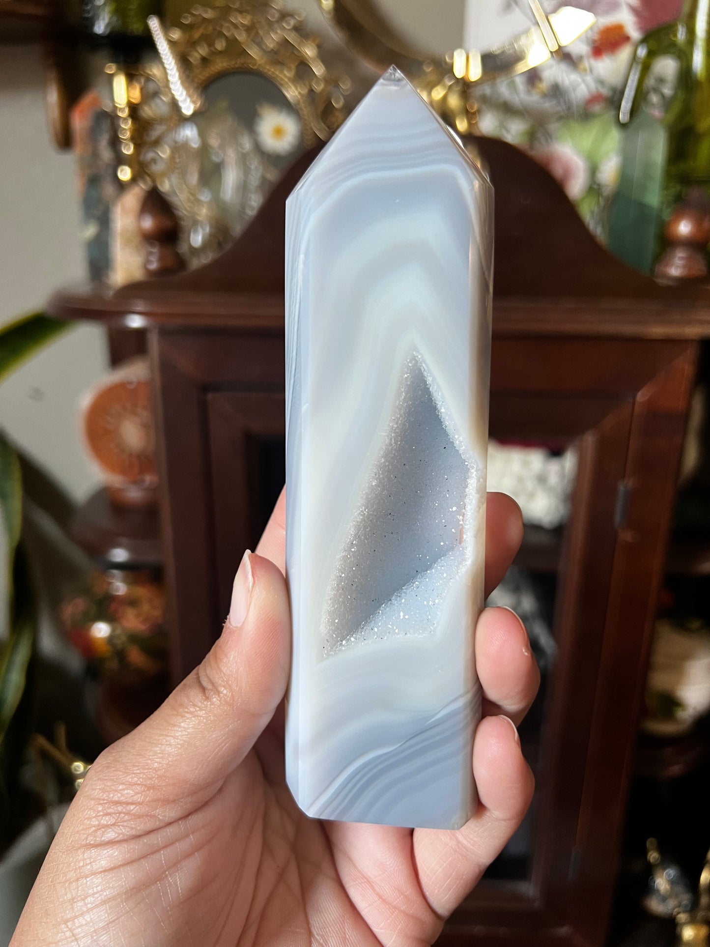 Druzy Agate Towers