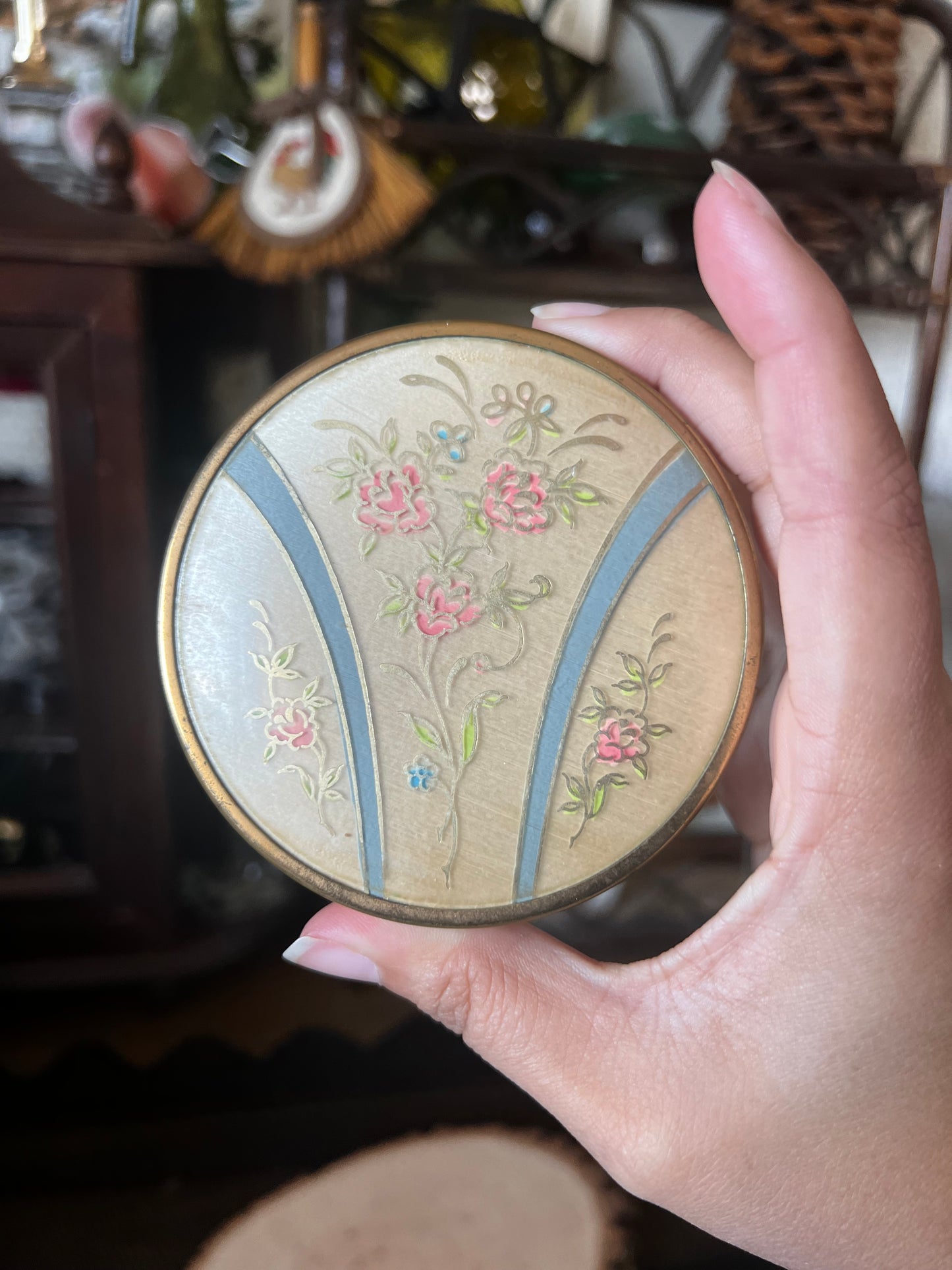 Vintage Powder Container