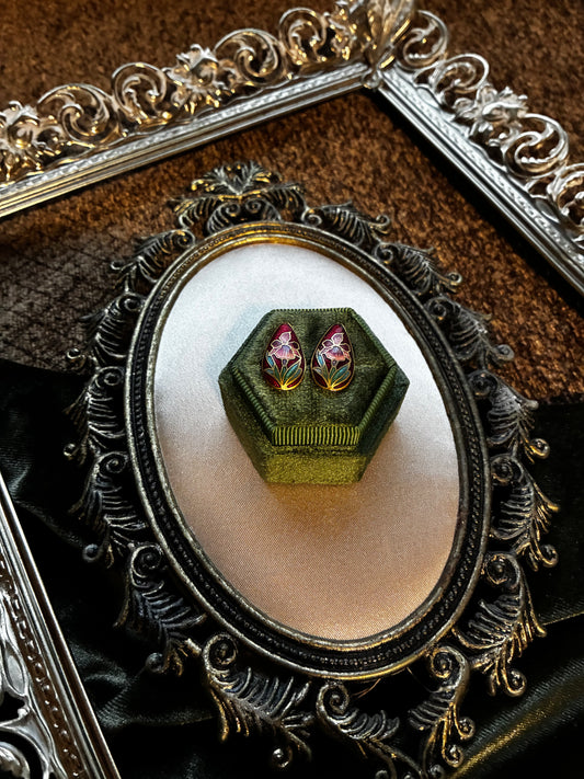 Floral Stud Earrings