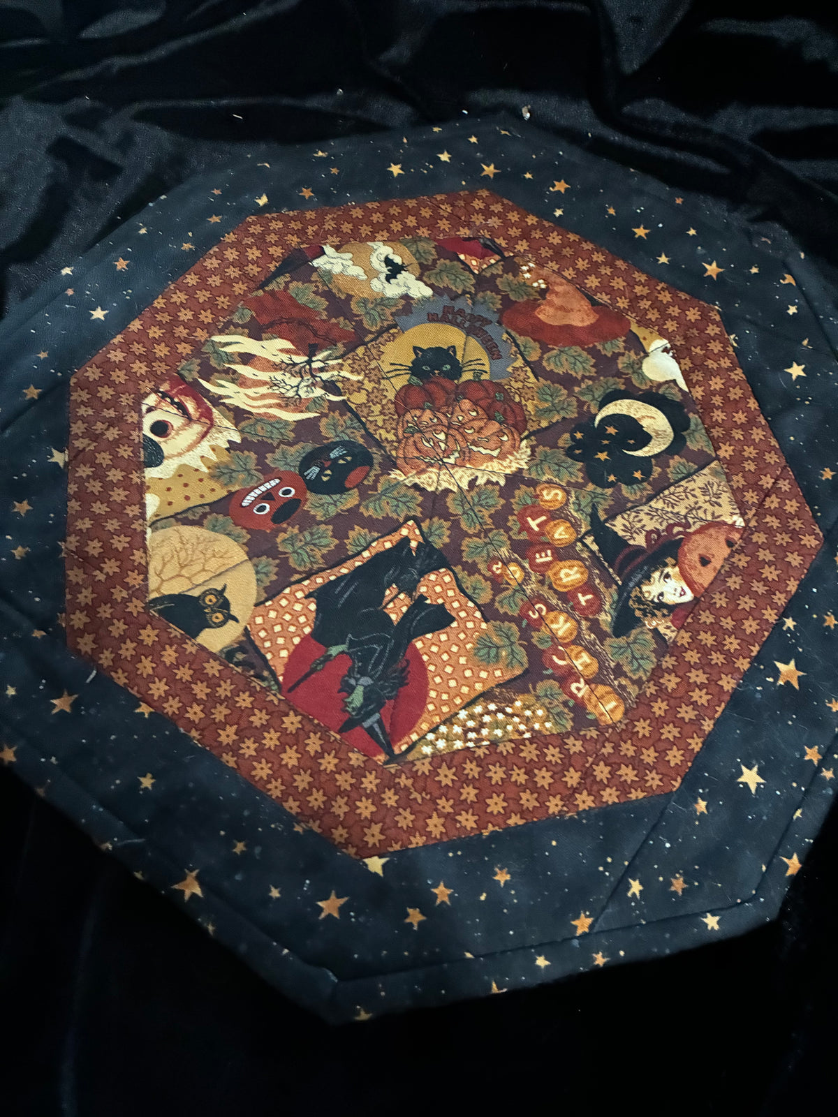Spooky Fall Mat