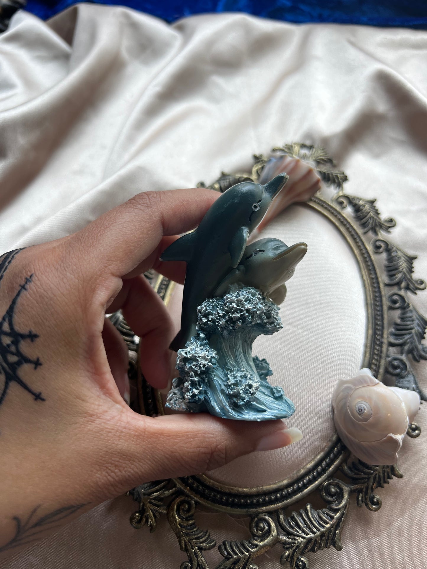 Vintage Dolphin Figurine