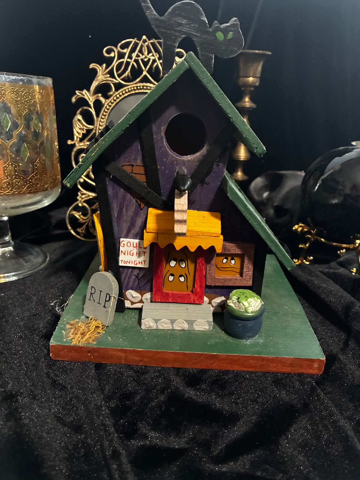 Vintage Wooden Haunted House