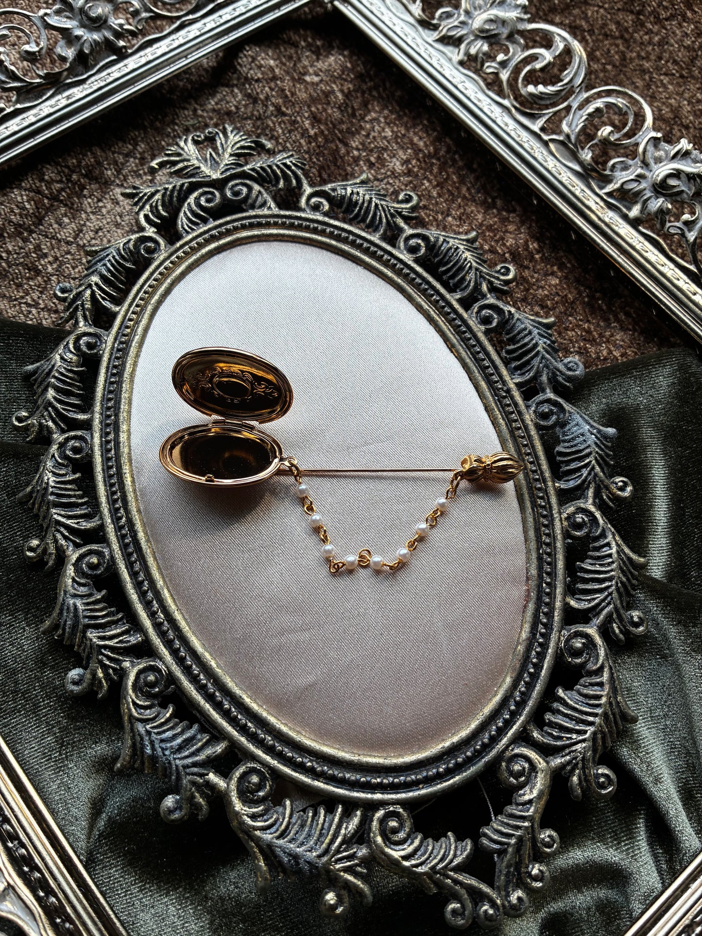 Locket Brooch