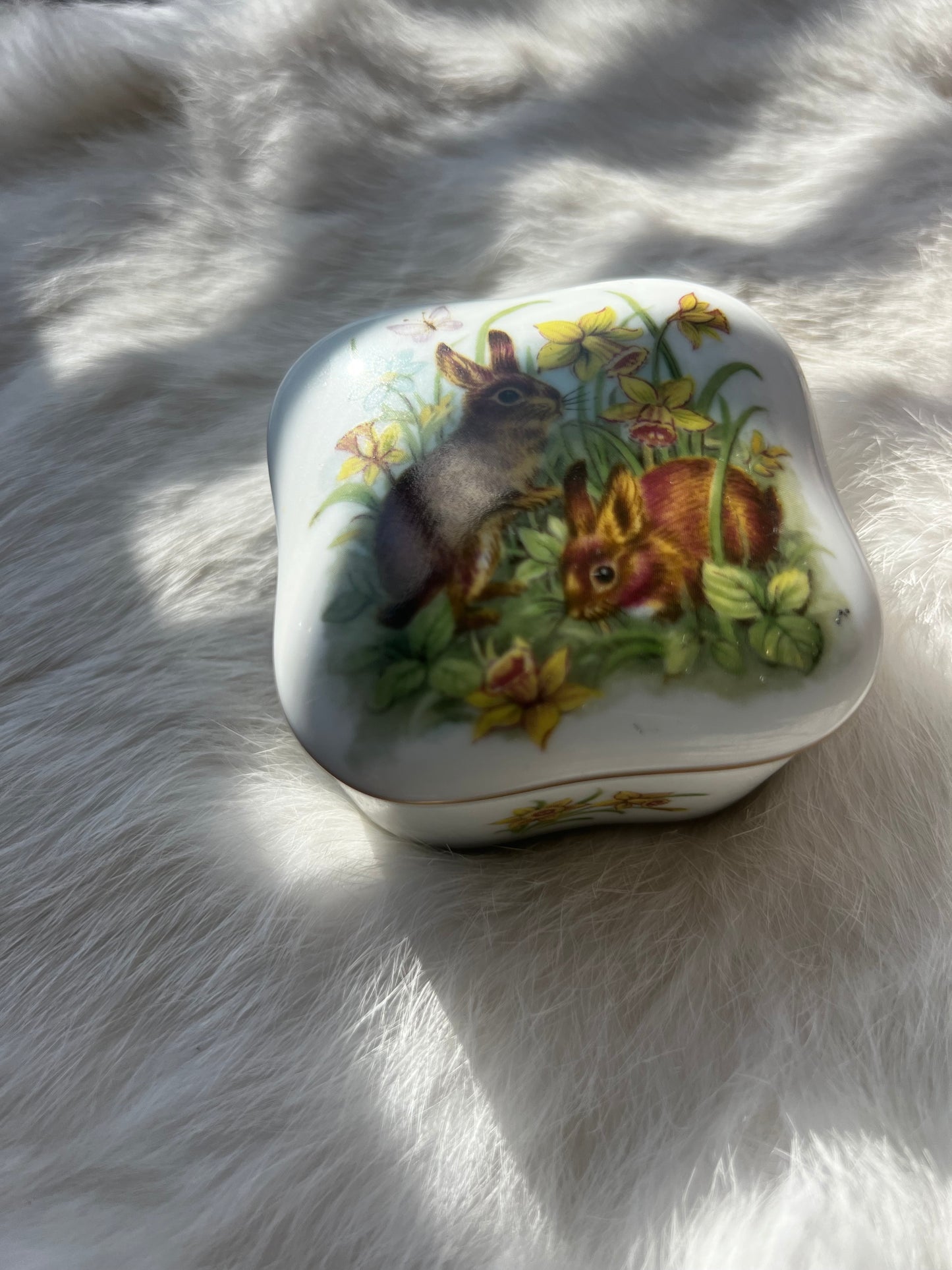 Small Bunny Music Box