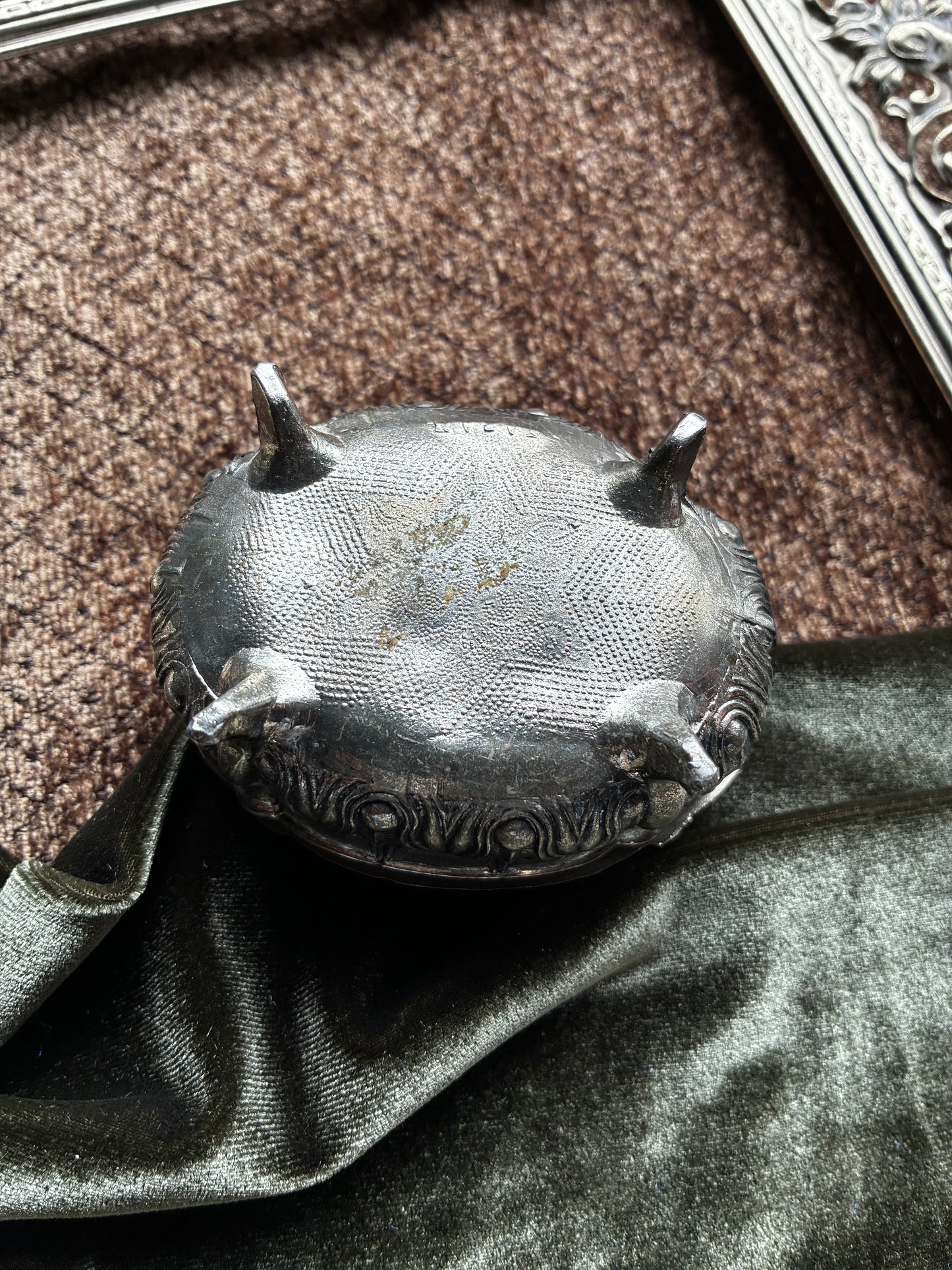 Vintage Small Silver Snuff Box