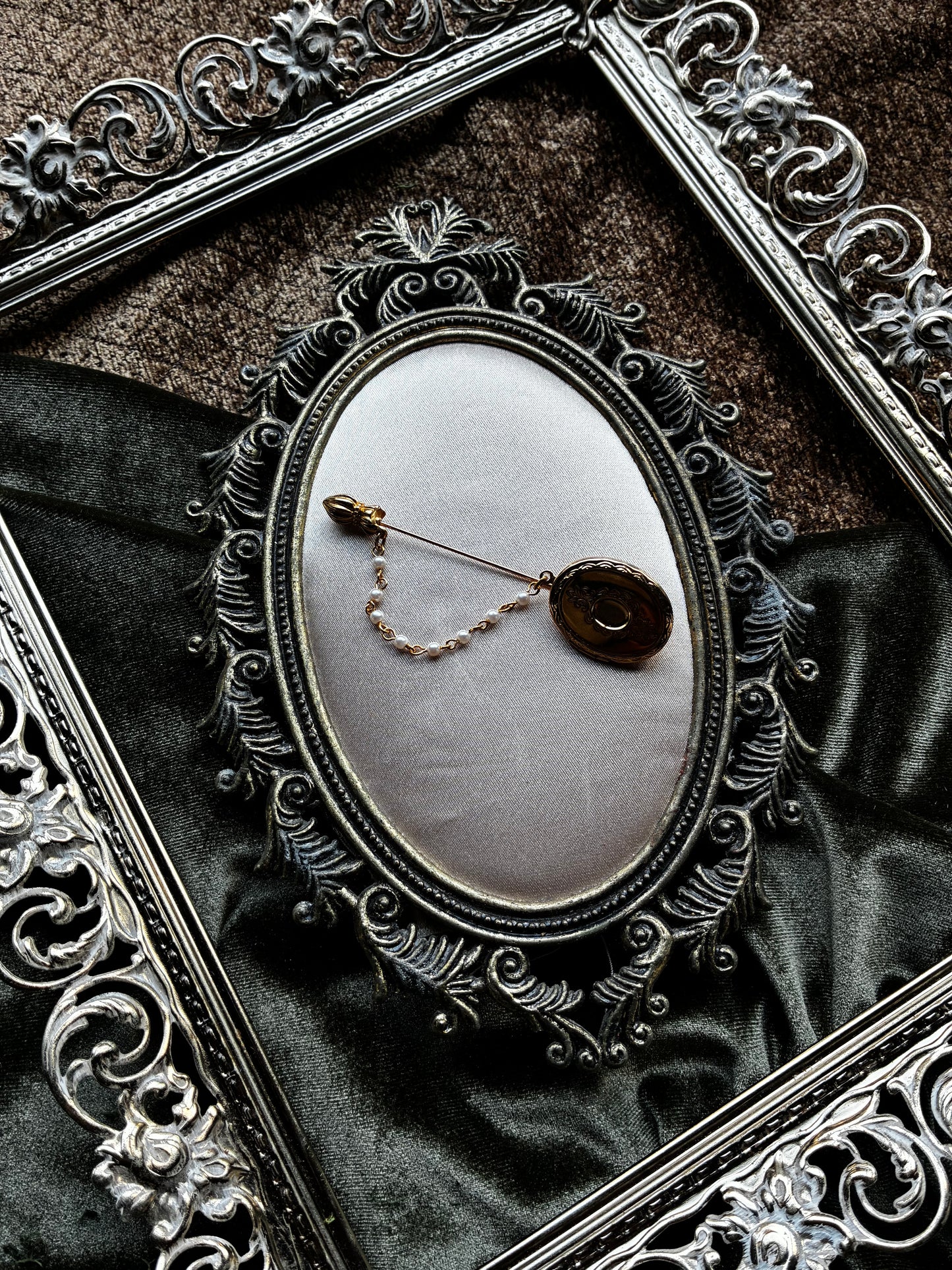 Locket Brooch