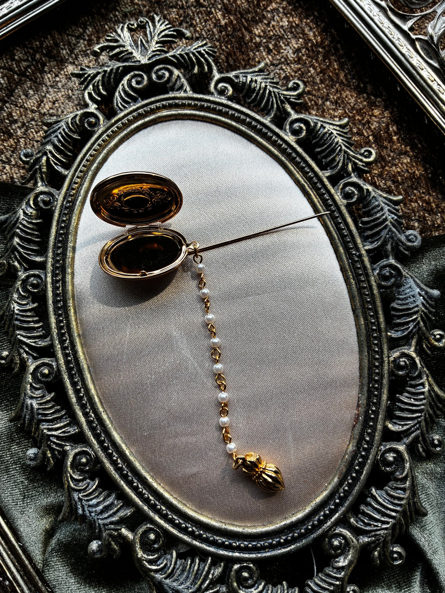 Locket Brooch