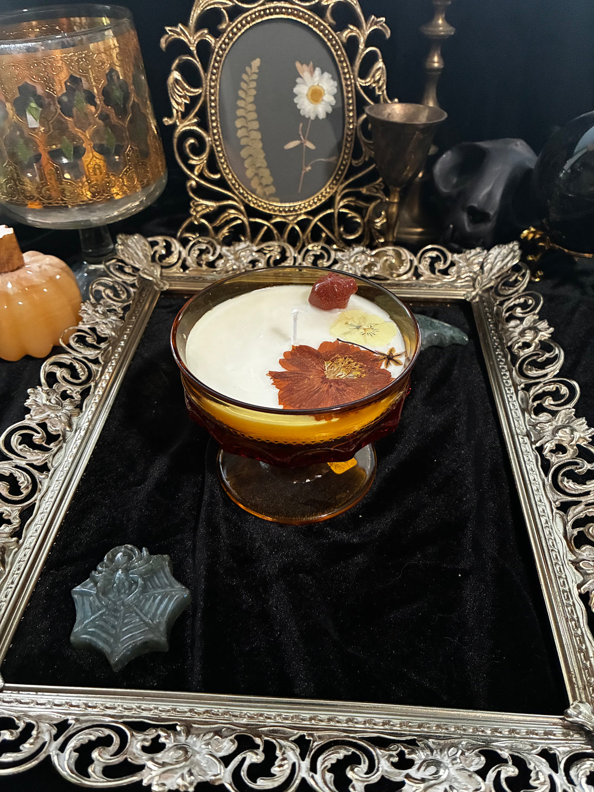 Spooky Autumn Candles