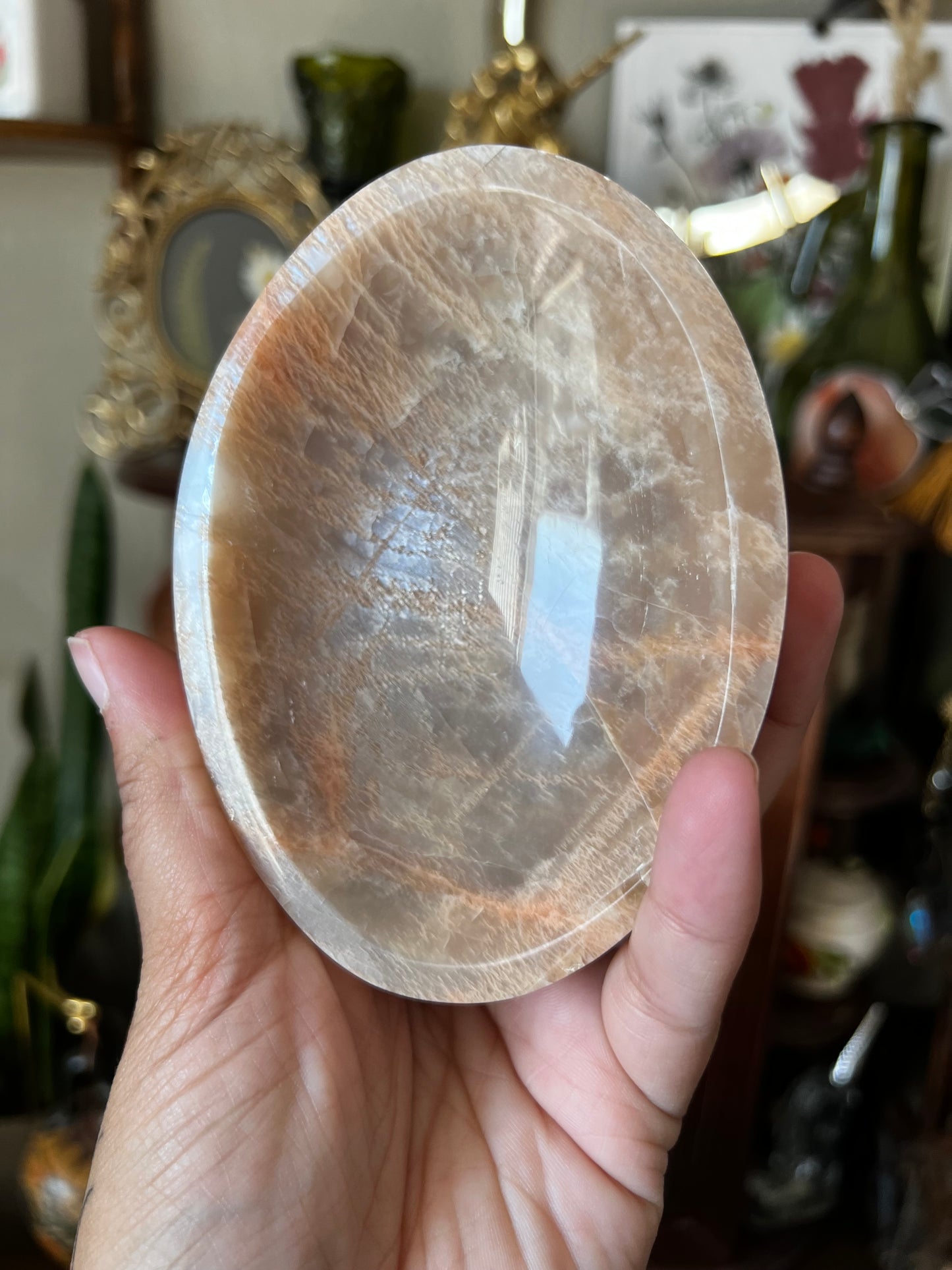 Peach Moonstone Bowls