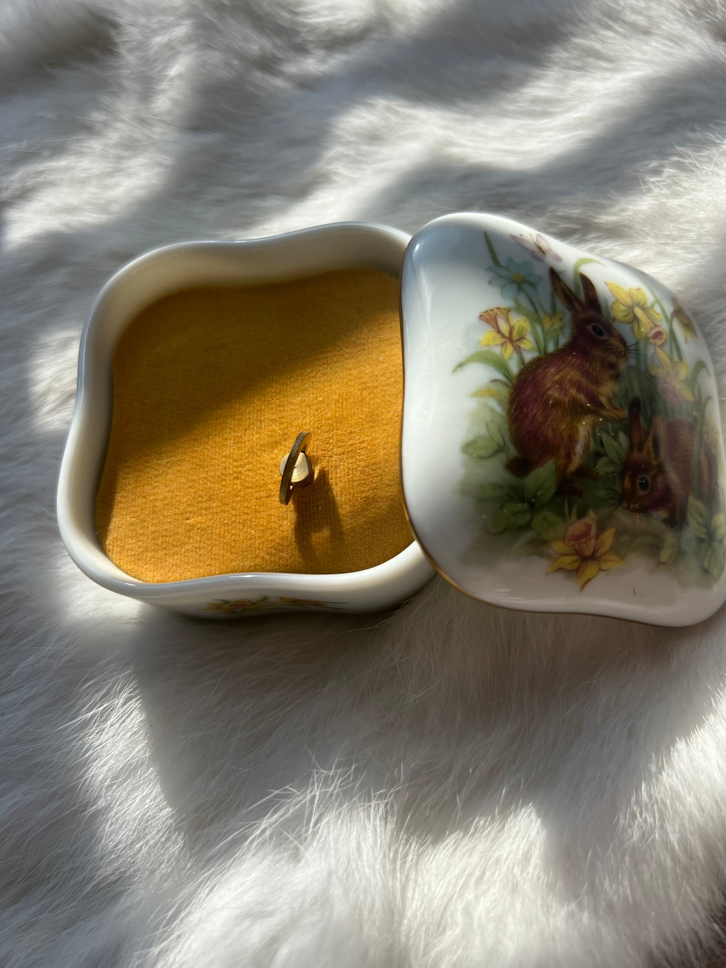 Small Bunny Music Box